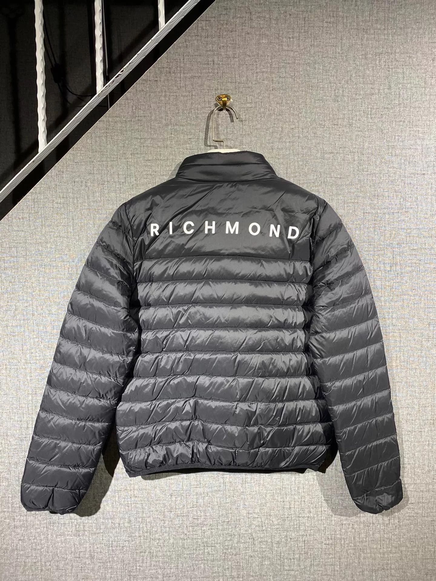 John Richmond richmond gray down jacket for men Size US M / EU 48-50 / 2 - 2 Thumbnail