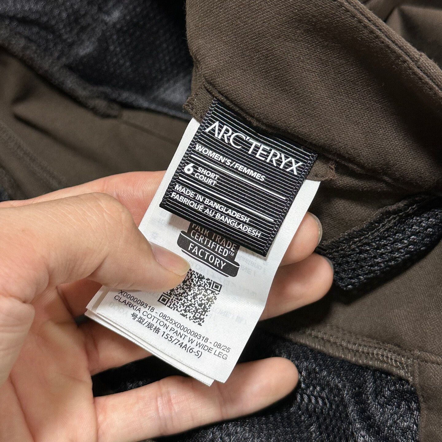 Arc'teryx Arcteryx Clarkia Cotton Pants in Brown Size US 30 / EU 46 - 6 Thumbnail