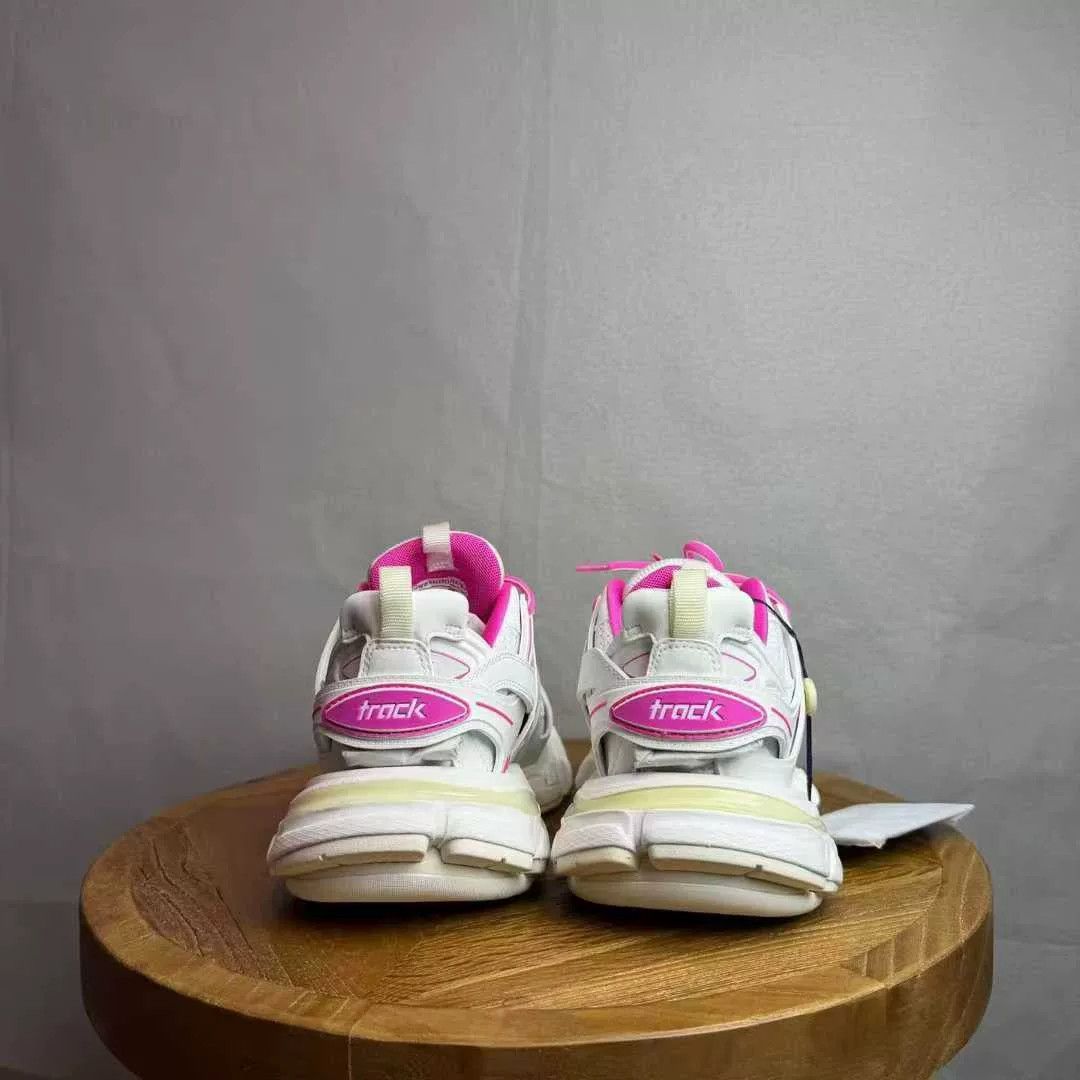 Balenciaga balenciaga track sneakers in pink and white Size US 6 / IT 36 - 5 Thumbnail