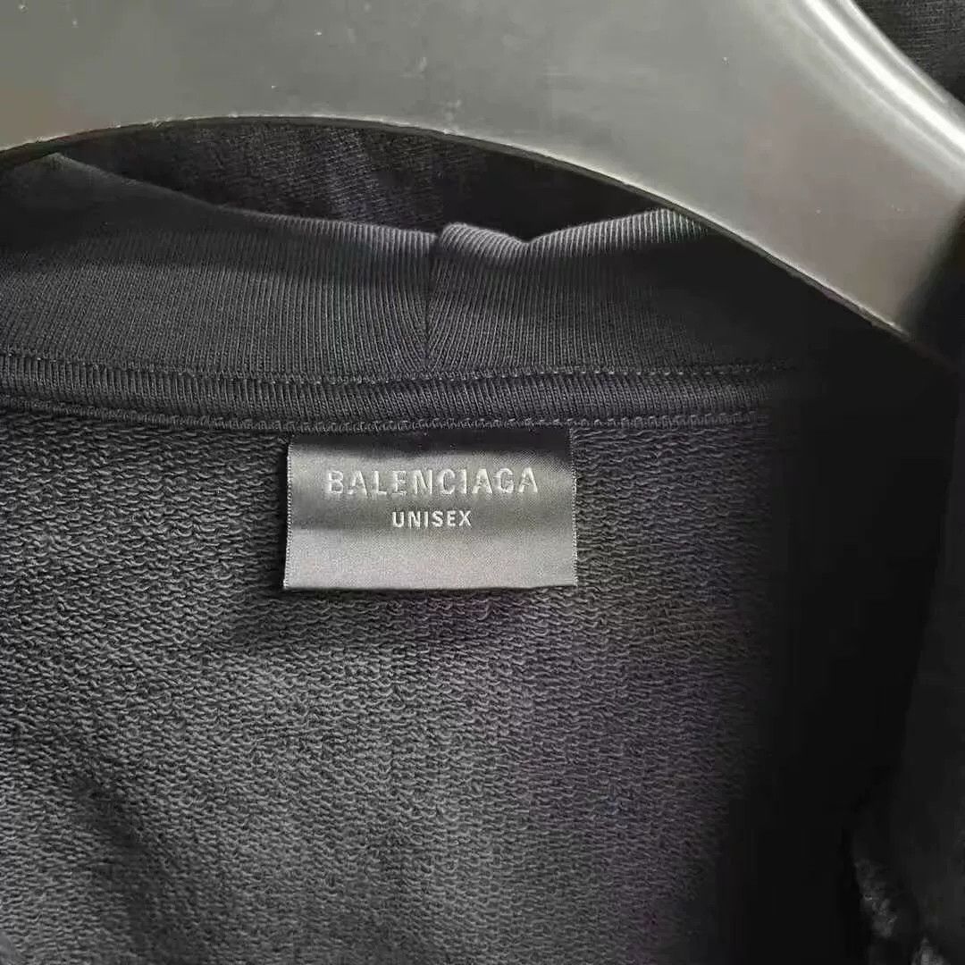 Balenciaga balenciaga hooded sweatshirt with logo print Size US XS / EU 42 / 0 - 2 Thumbnail