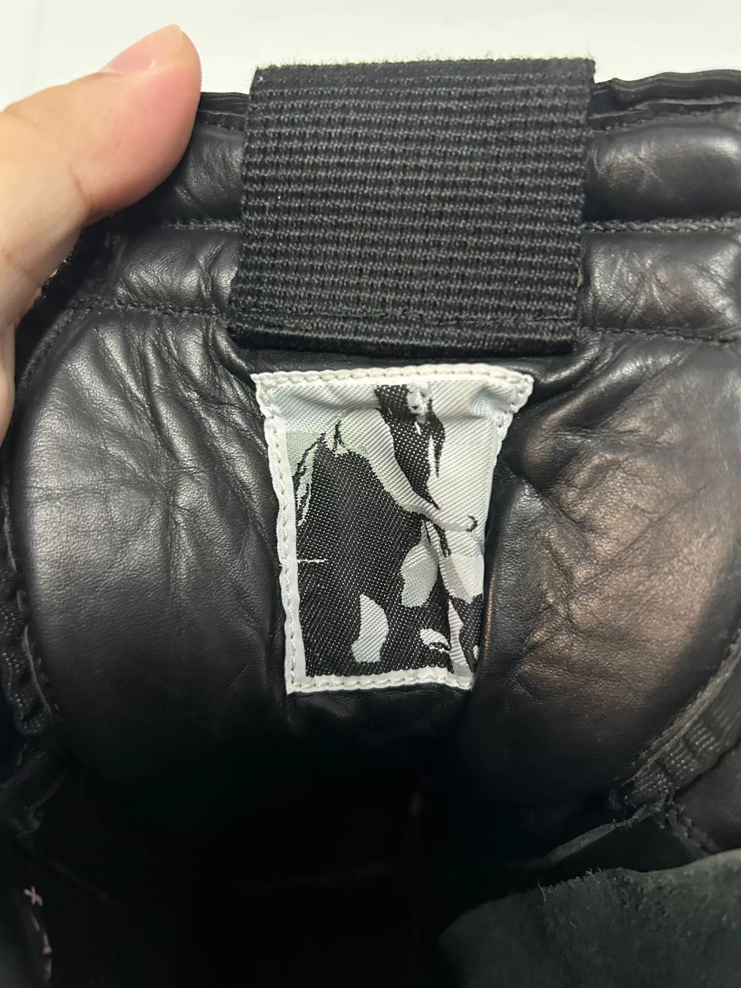 Rick Owens Rick Owens Leather High Top Sneakers Size US 6.5 / EU 39-40 - 5 Thumbnail