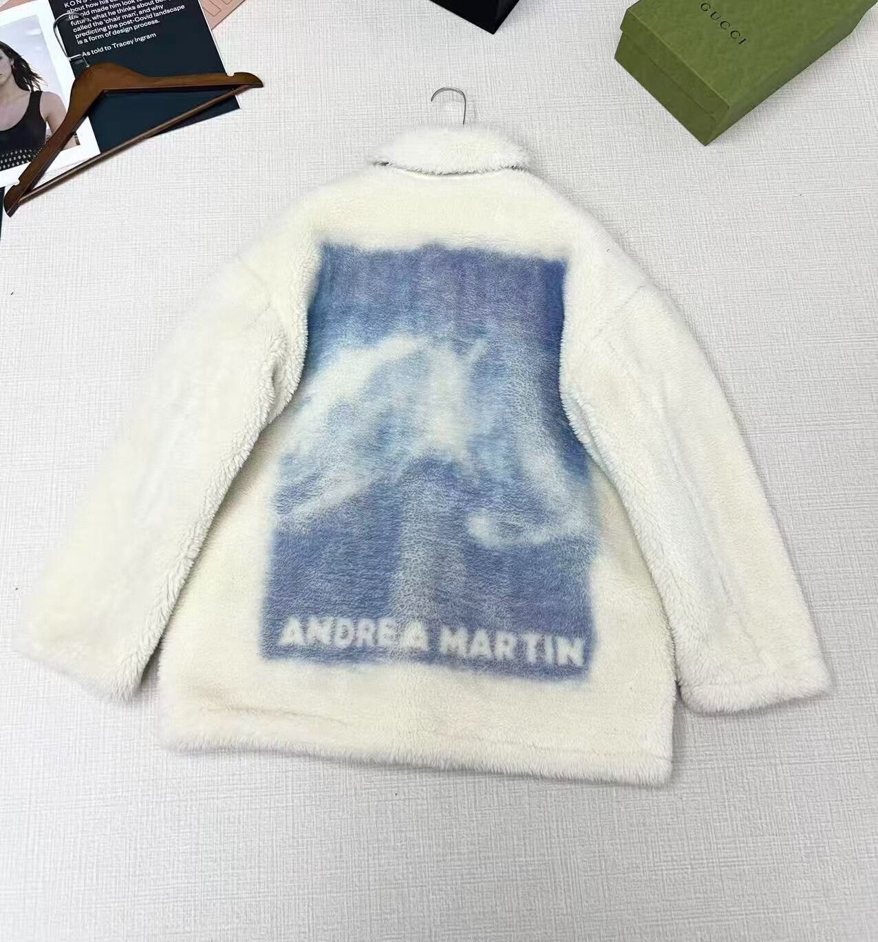 Andrea Pompilio Andrea Martin Shearling Jacket Size M / US 6-8 / IT 42-44 - 2 Thumbnail