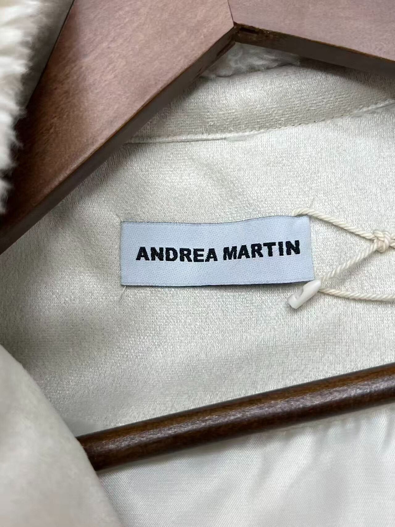 Andrea Pompilio Andrea Martin Shearling Jacket Size M / US 6-8 / IT 42-44 - 3 Thumbnail