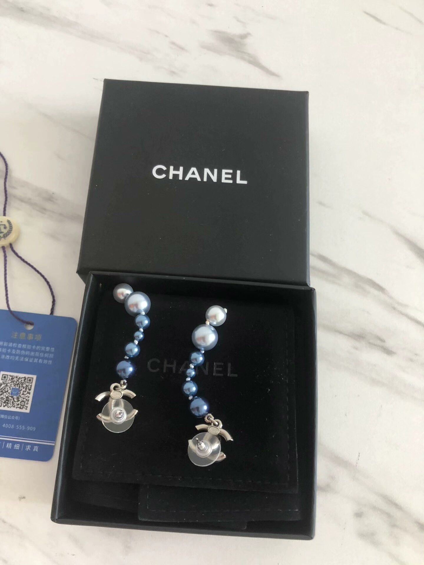 Chanel Chanel Pearl and Crystal Earrings Size ONE SIZE - 2 Thumbnail