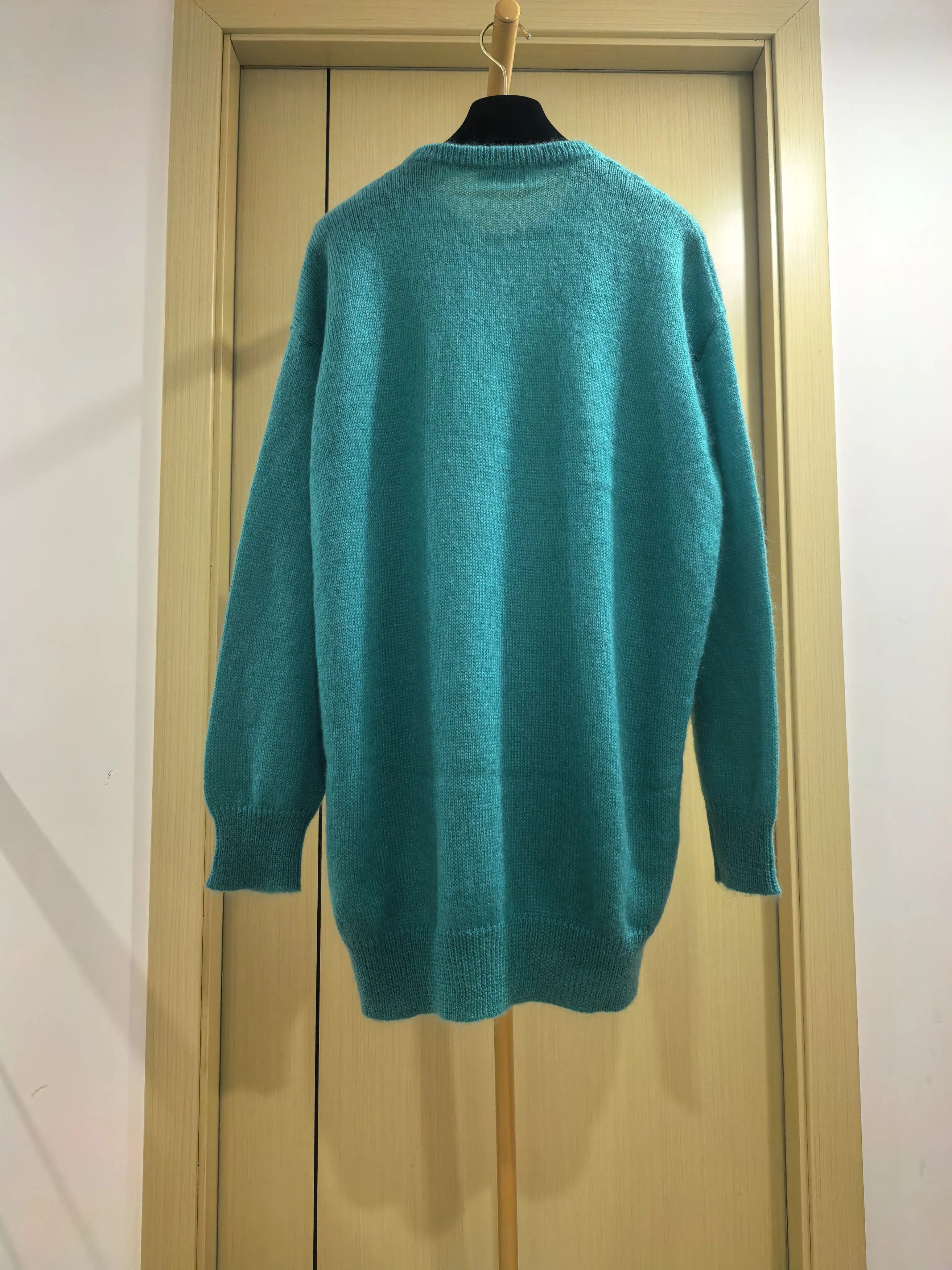 Max Mara MaxMara Wool Mohair Knit Sweater Size XS / US 0-2 / IT 36-38 - 2 Thumbnail