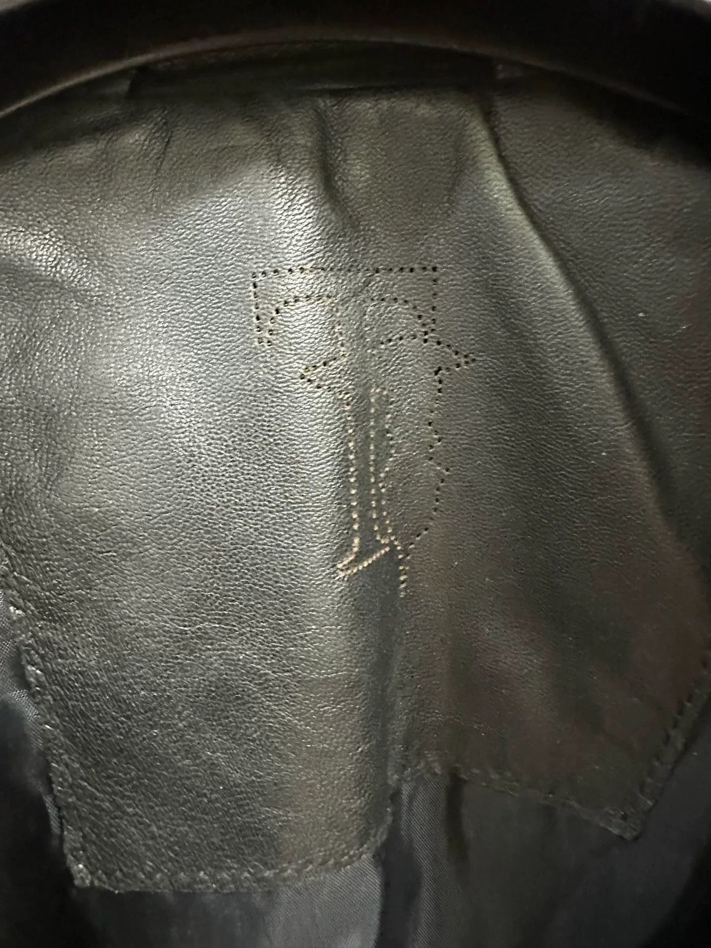 Trussardi Trussardi Black Leather Jacket for Men Size US M / EU 48-50 / 2 - 5 Thumbnail