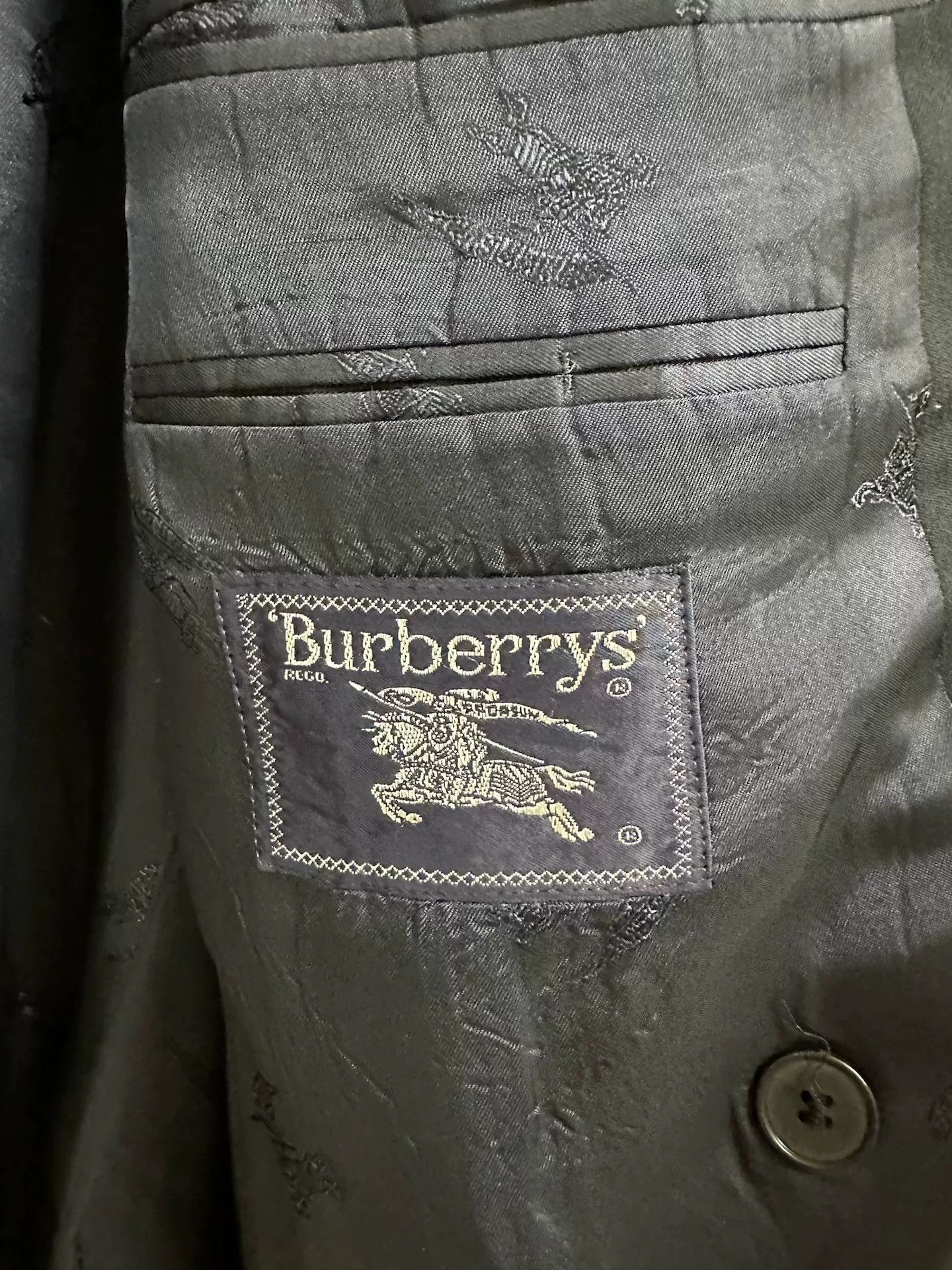 Burberry Burberry Wool Blazer Jacket for Men Size US M / EU 48-50 / 2 - 4 Thumbnail