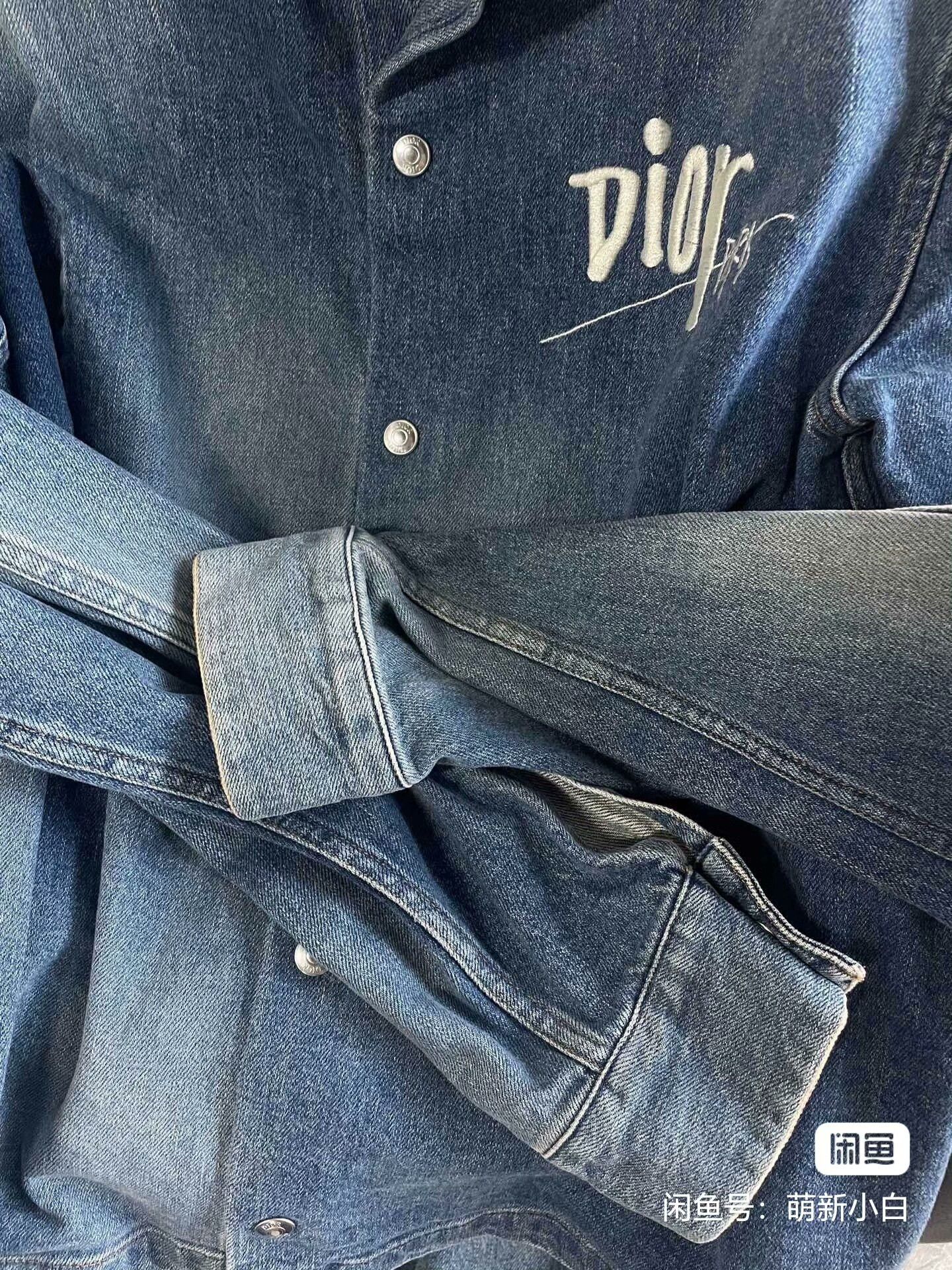 Dior Dior Denim Jacket in Excellent Condition Size US M / EU 48-50 / 2 - 4 Thumbnail