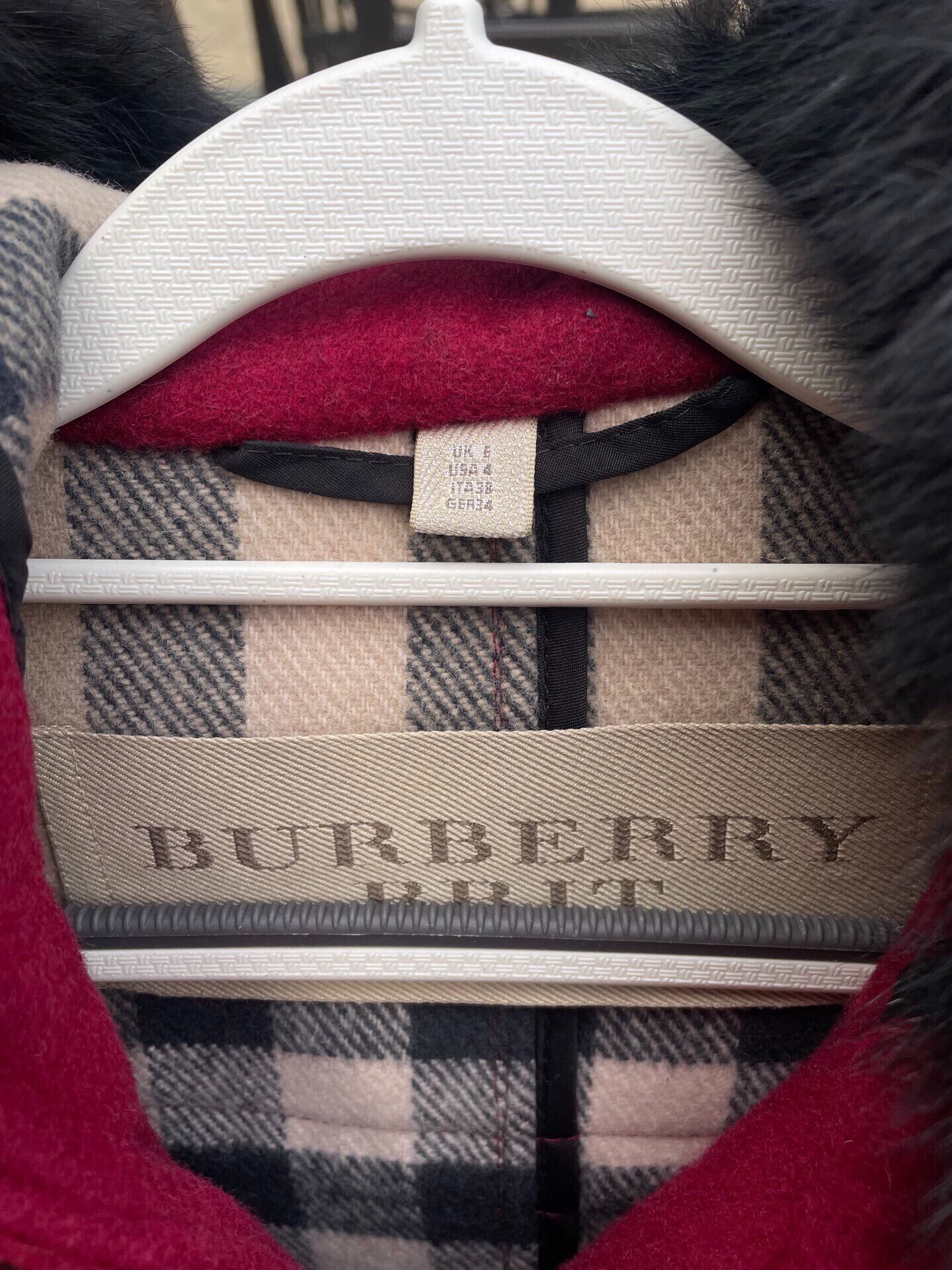 Burberry Burberry Toggle Coat in Excellent Condition Size XS / US 0-2 / IT 36-38 - 3 Thumbnail