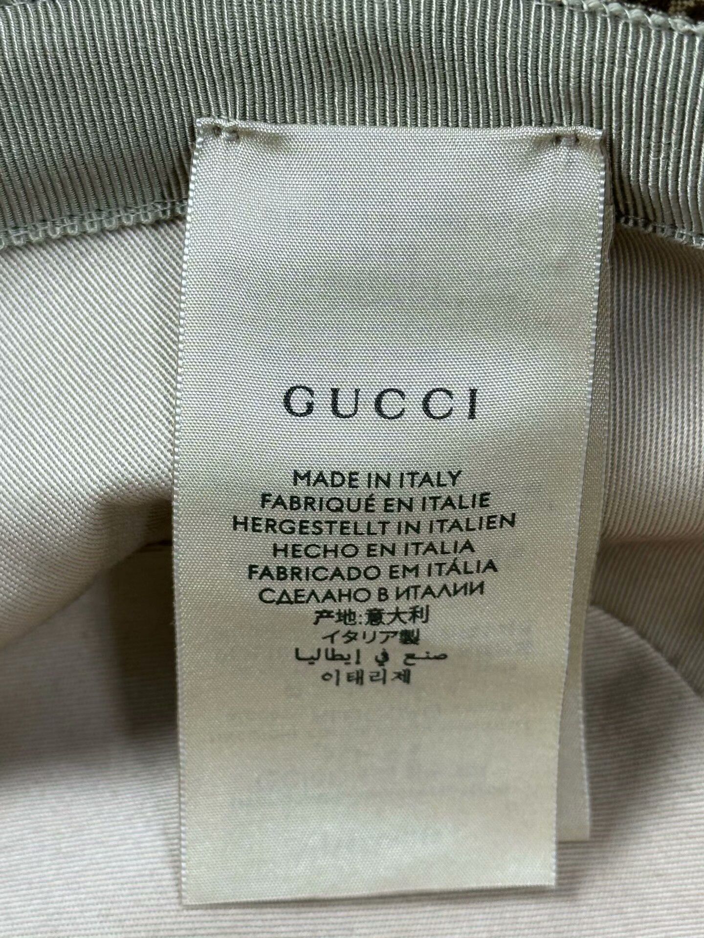 Gucci Gucci Brown Double G Logo Fisherman Hat Size ONE SIZE - 4 Thumbnail