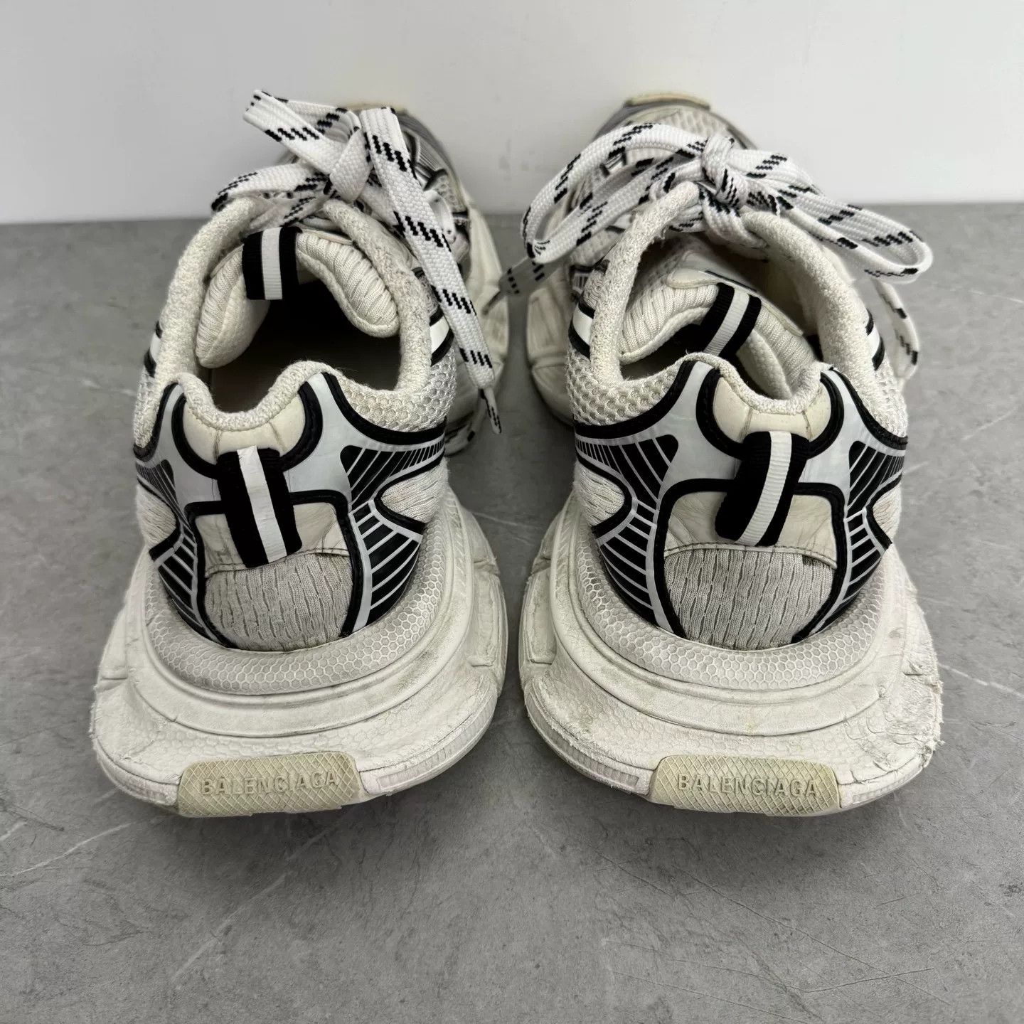 Balenciaga Balenciaga Black and White Panda Dad Shoes Size US 10 / EU 43 - 6 Thumbnail