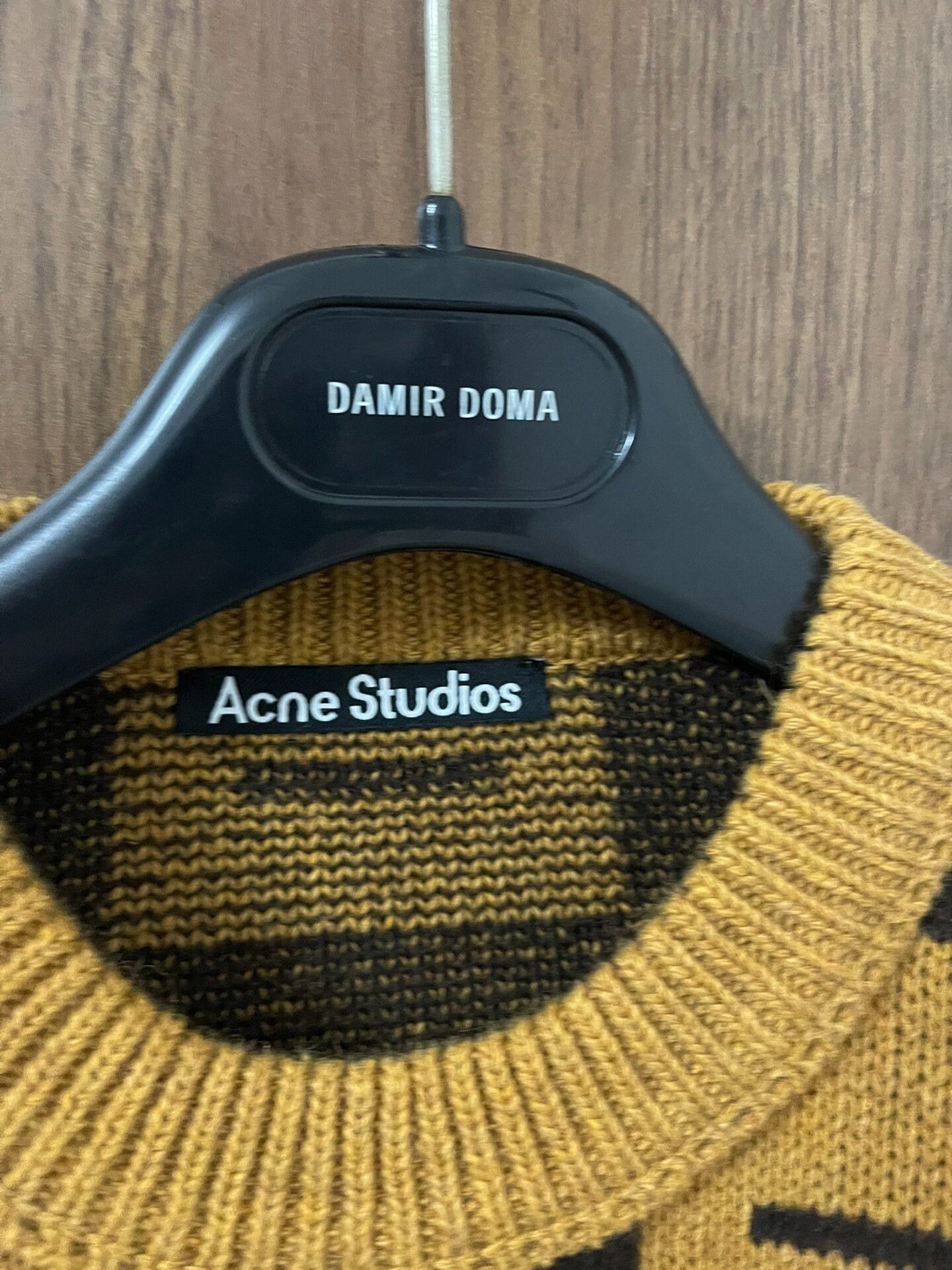 Acne Studios Acne Studios Checkered Knit Sweater Size XS / US 0-2 / IT 36-38 - 4 Thumbnail