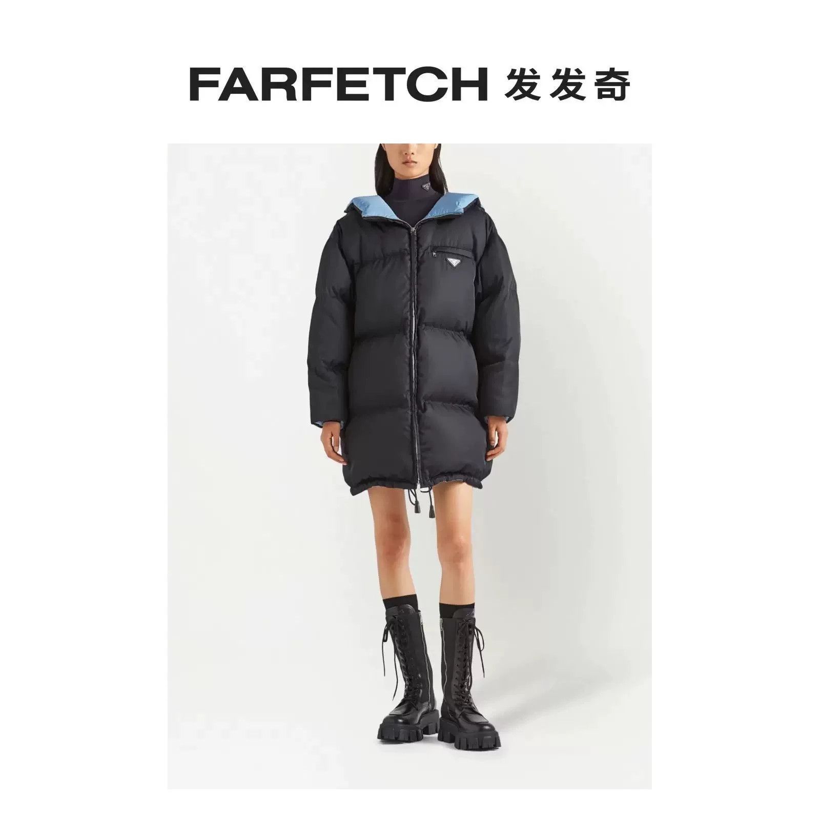 Prada Prada Women's Re-Nylon Puffer Jacket Size XS / US 0-2 / IT 36-38 - 8 Thumbnail