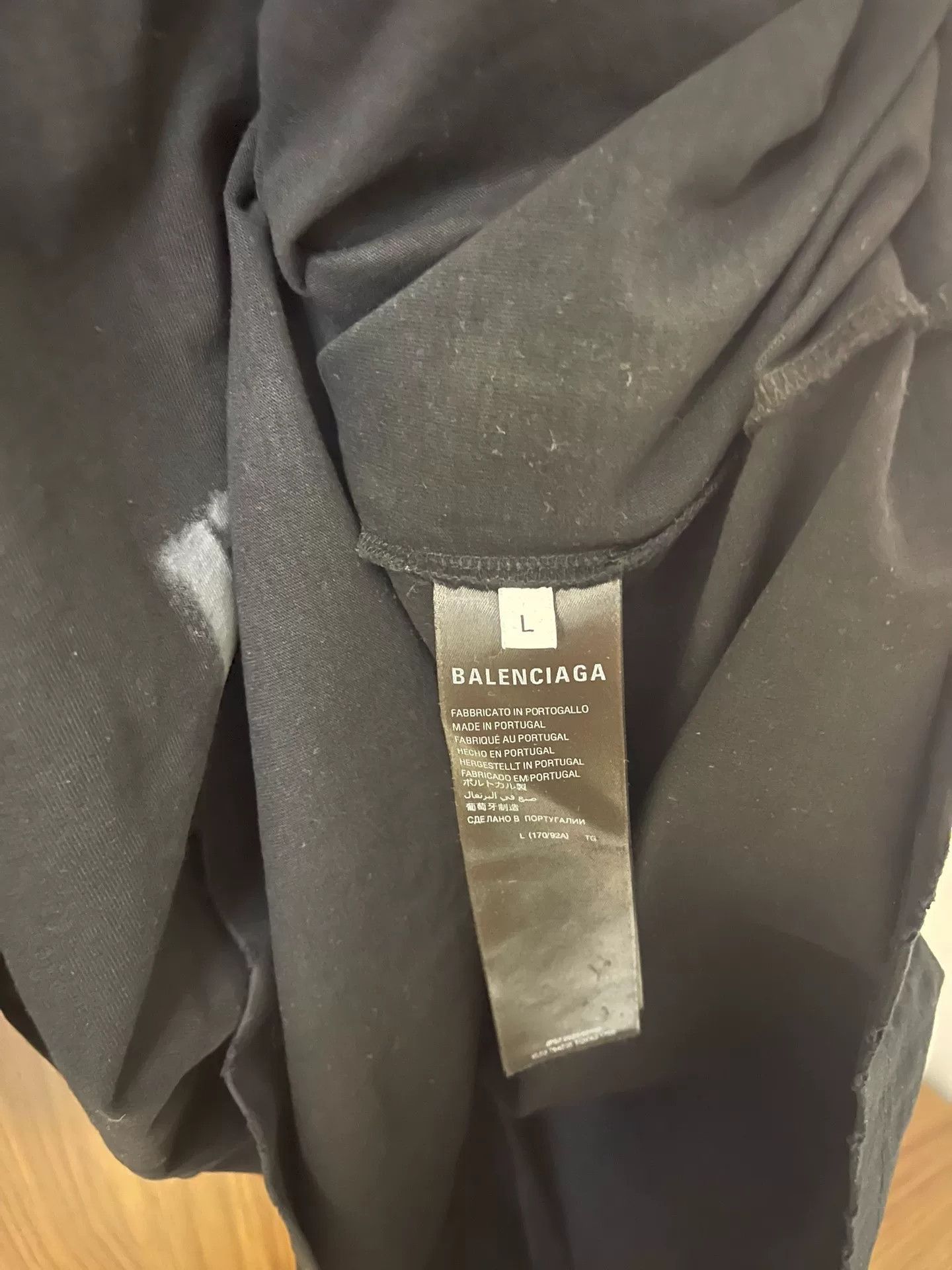 Balenciaga Balenciaga Short Sleeve T-Shirt Size US S / EU 44-46 / 1 - 4 Thumbnail