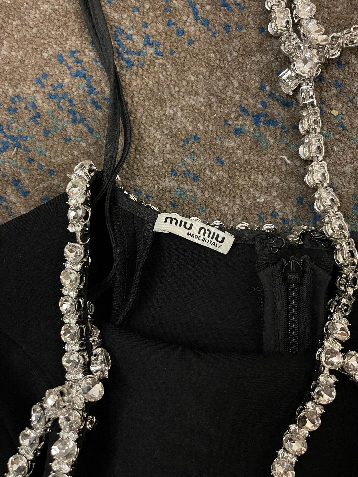 Miu Miu Miu Miu Embellished Mid-Length Dress Size XS / US 0-2 / IT 36-38 - 3 Thumbnail