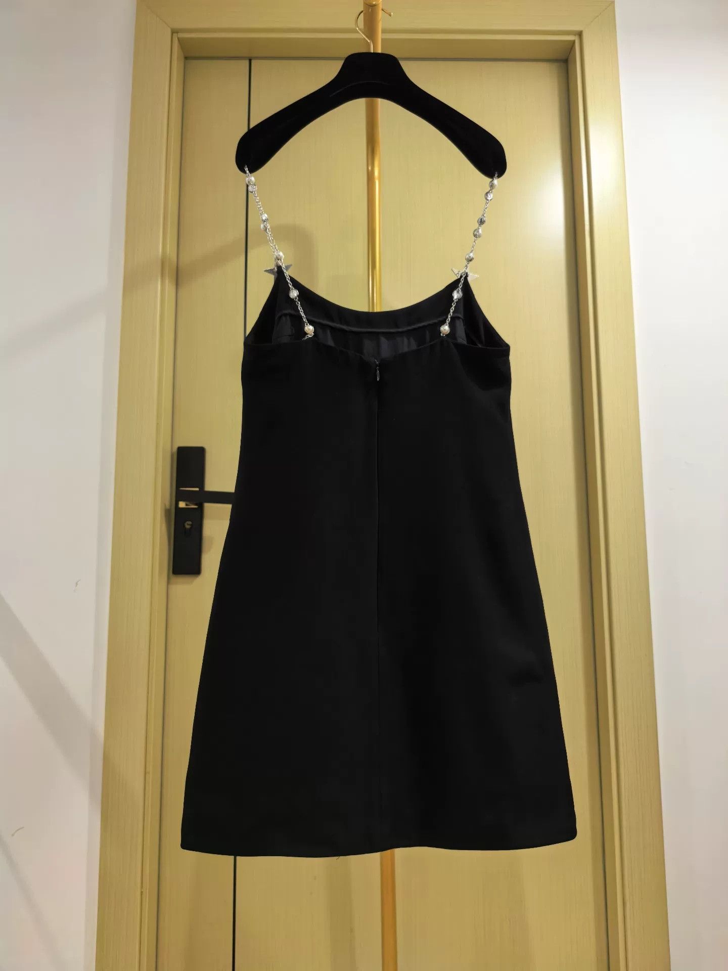 Miu Miu Miu Miu Starry Chain Slip Dress Size XS / US 0-2 / IT 36-38 - 2 Thumbnail