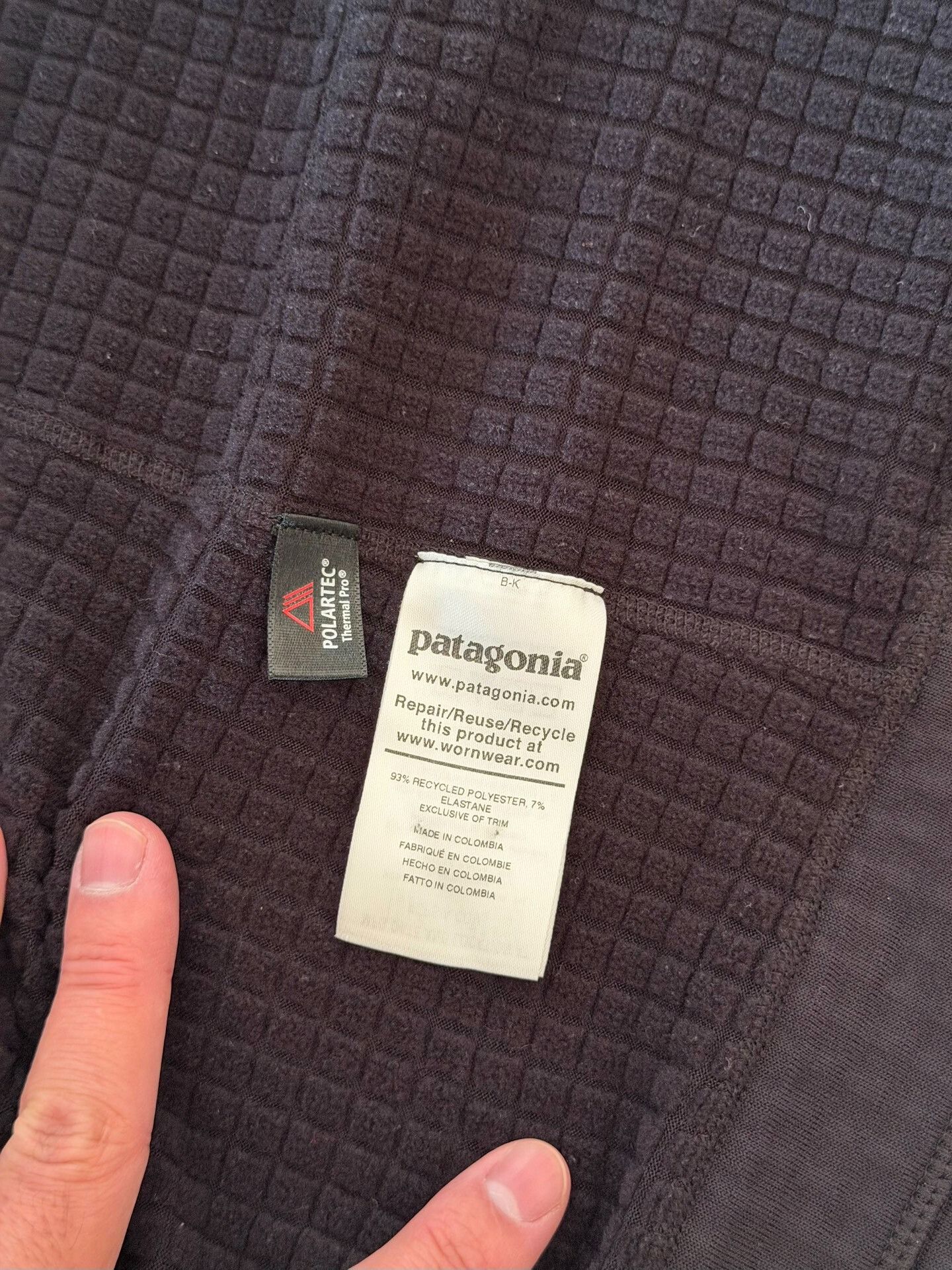 Patagonia Patagonia R1 Hooded Fleece Jacket Black Size M / US 6-8 / IT 42-44 - 6 Thumbnail
