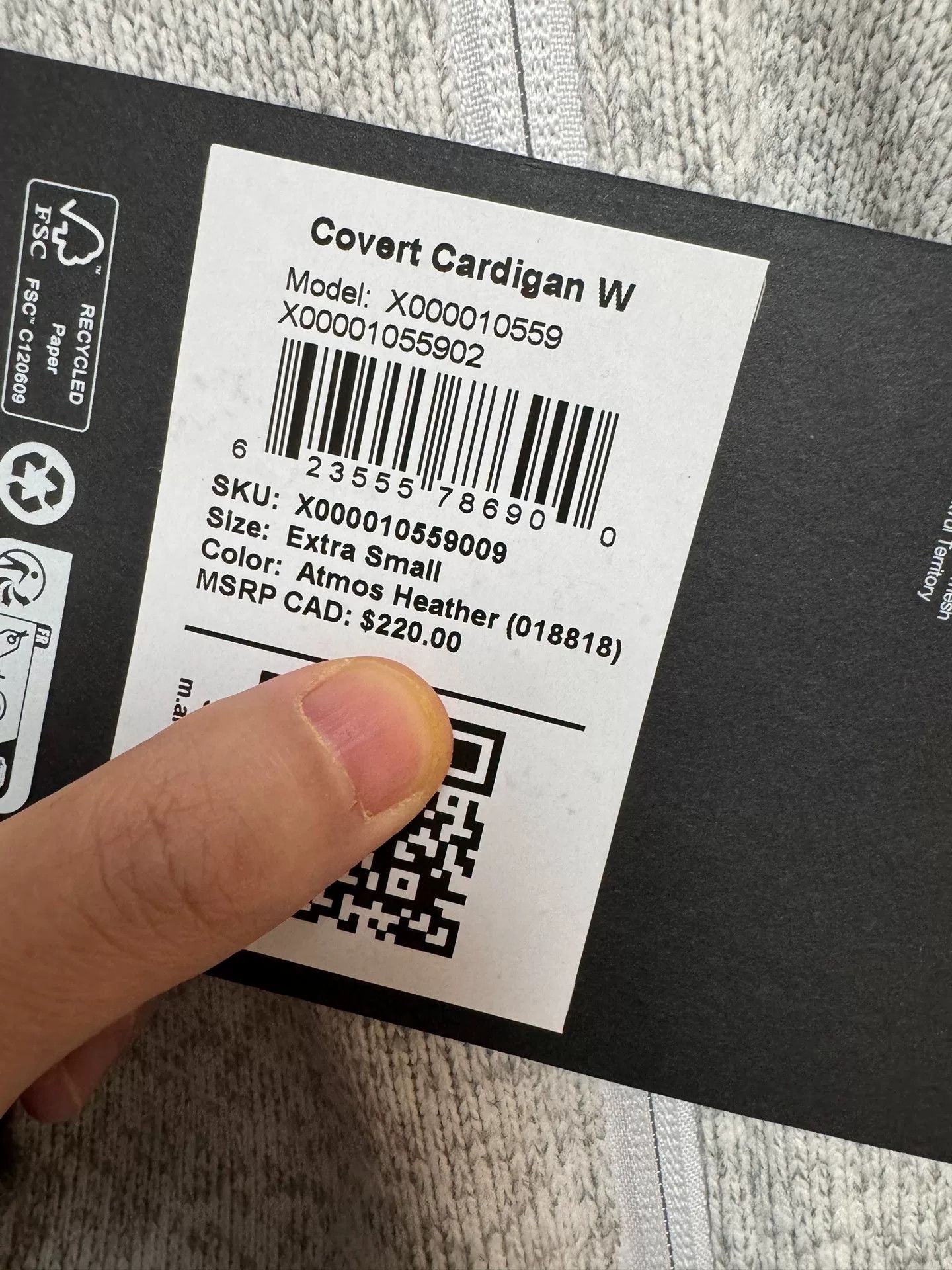 Arc'teryx Arc'teryx Covert Cardigan for Women Size XS / US 0-2 / IT 36-38 - 8 Thumbnail
