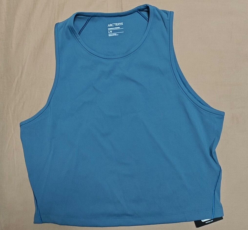 m_moriabc Women's Serene Blue Soria Tank Top Size L / US 10 / IT 46 - 7 Thumbnail