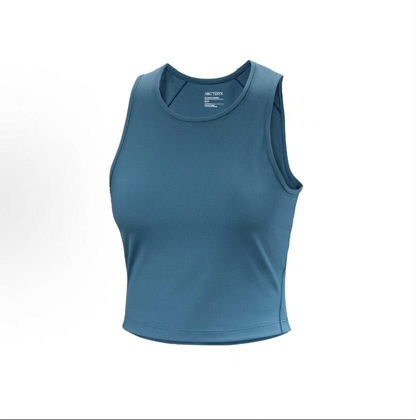 m_moriabc Women's Serene Blue Soria Tank Top Size L / US 10 / IT 46 - 5 Thumbnail