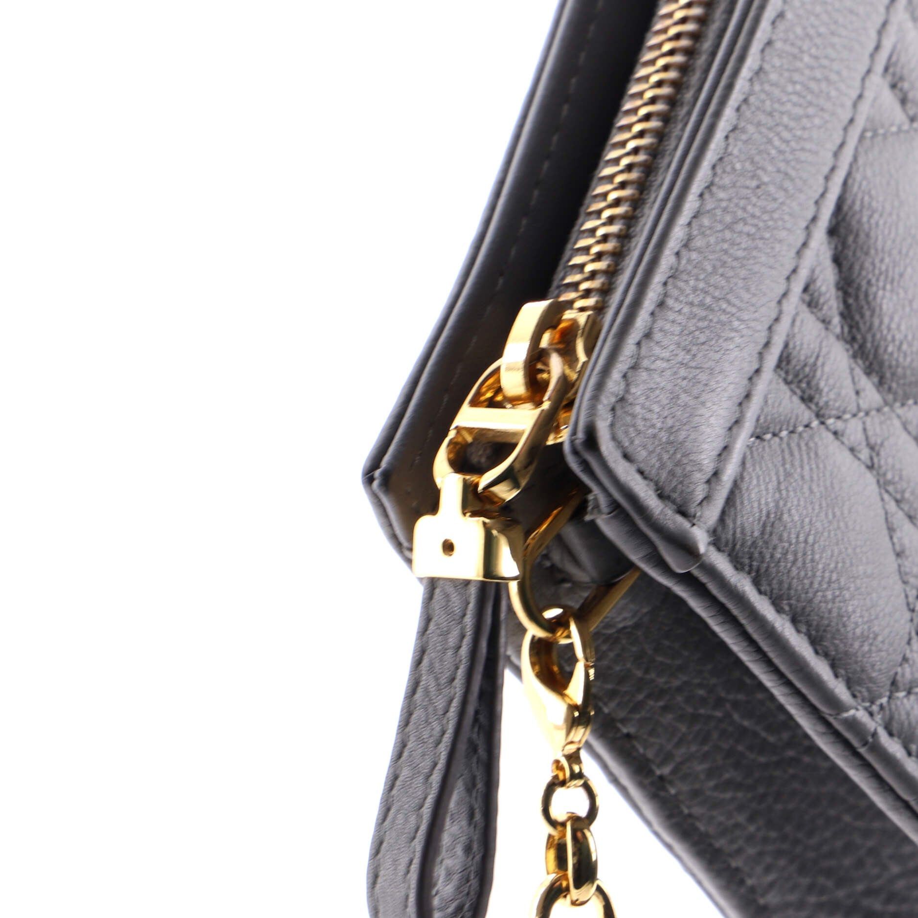 Dior Caro Clutch with Chain Size ONE SIZE - 8 Thumbnail