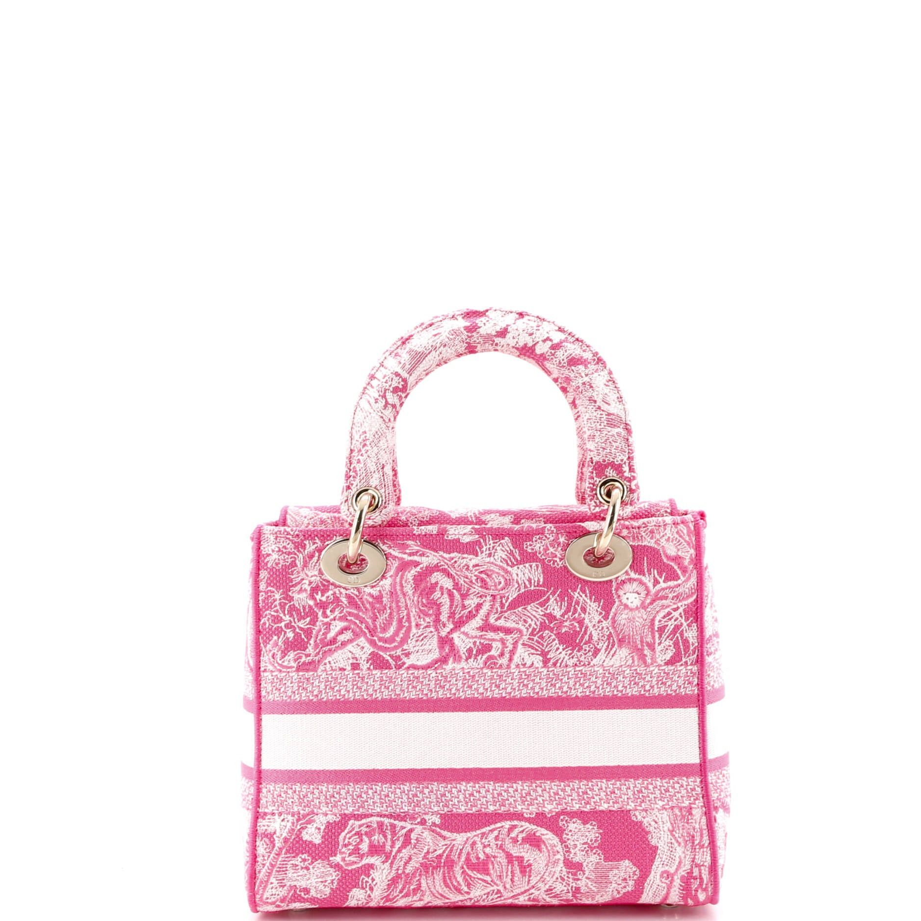 Dior Toile de Jouy Lady D-Lite Bag Size ONE SIZE - 3 Thumbnail