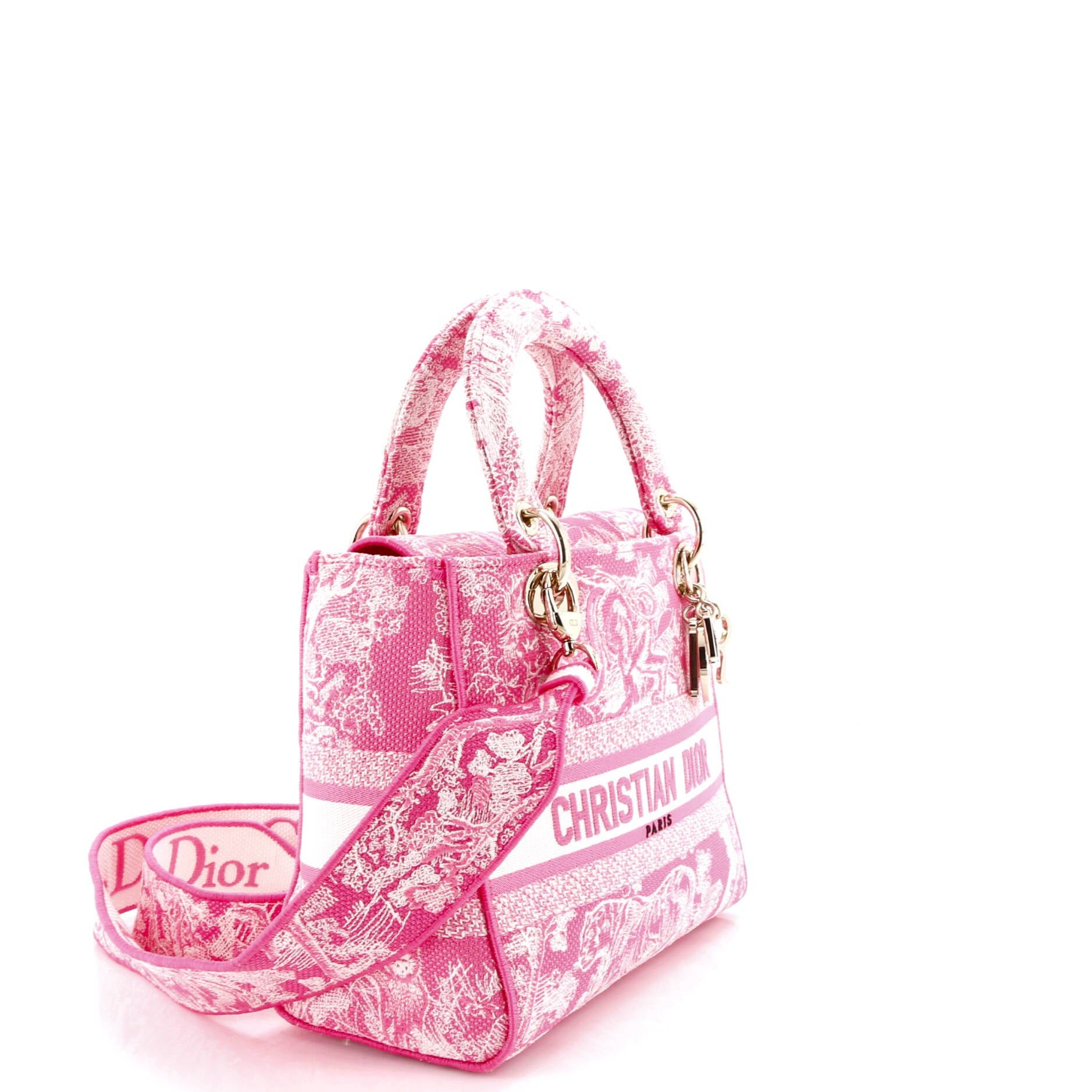 Dior Toile de Jouy Lady D-Lite Bag Size ONE SIZE - 2 Thumbnail