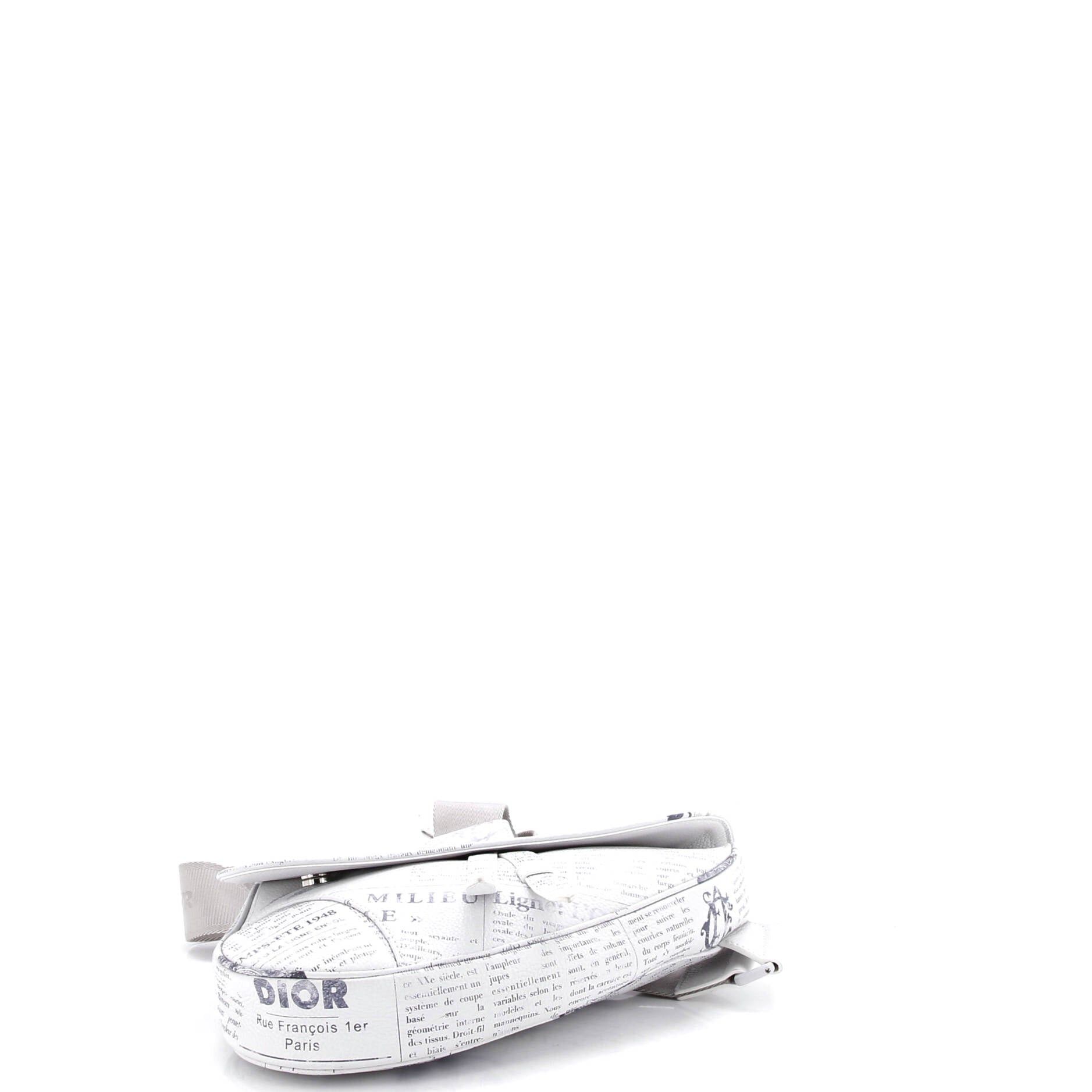 Dior Daniel Arsham Saddle Crossbody Bag Size ONE SIZE - 4 Thumbnail