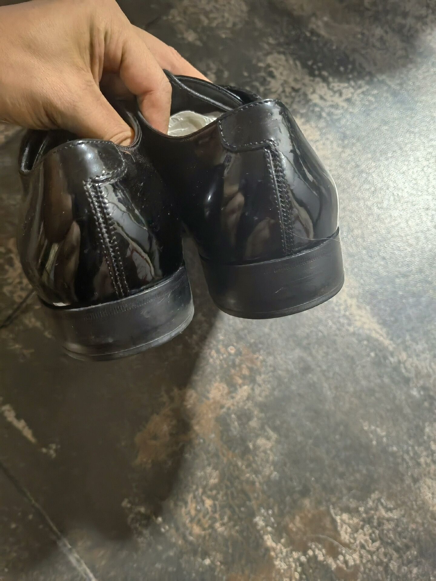 Salvatore Ferragamo Ferragamo Black Men's Dress Shoes Size US 7.5 / EU 40-41 - 6 Thumbnail