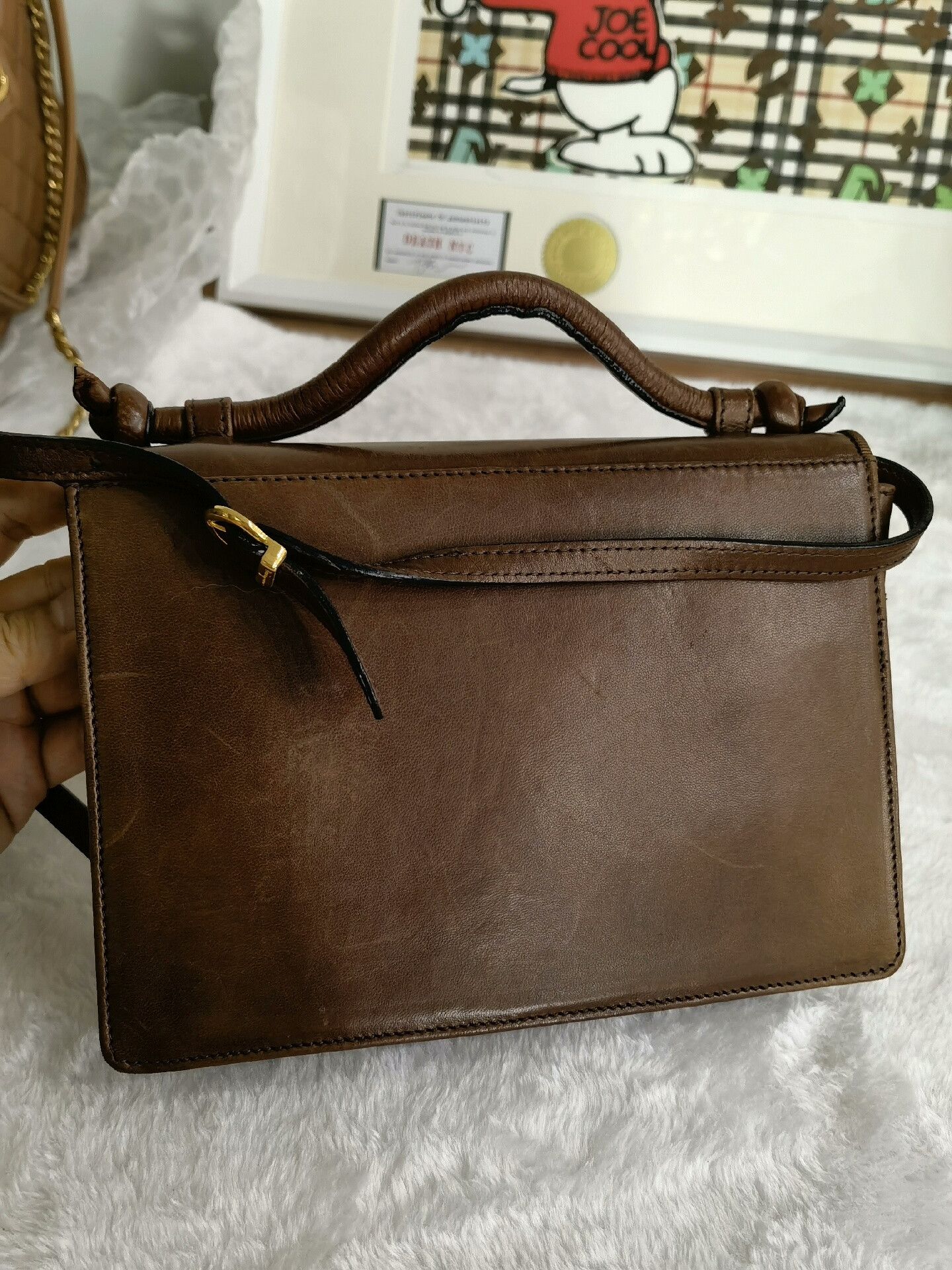 Salvatore Ferragamo Ferragamo High Heel Handbag in Brown Size ONE SIZE - 2 Thumbnail