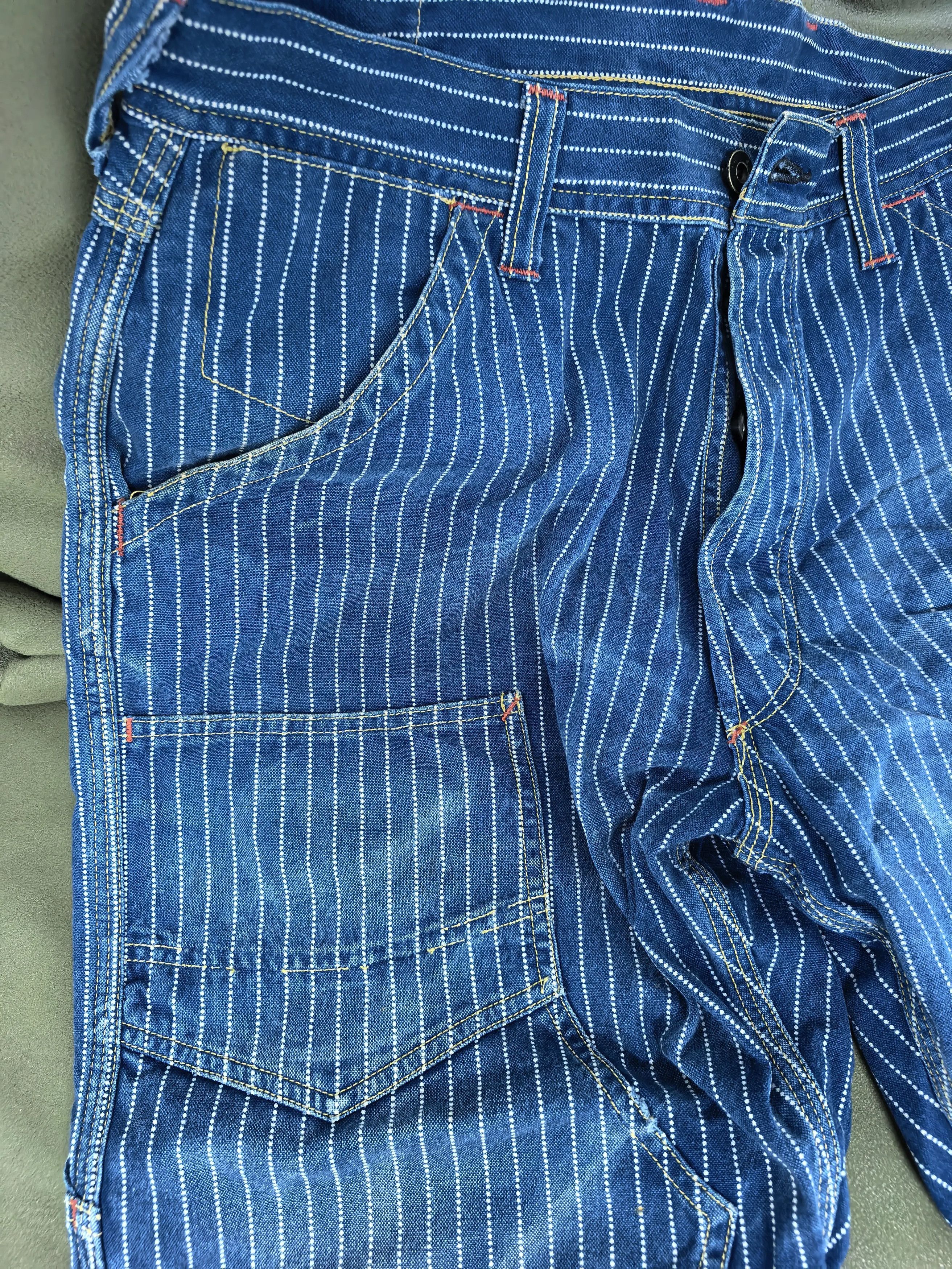 Freewheelers Vintage Freewheelers Powder Dyed Jeans Size US 34 / EU 50 - 4 Thumbnail