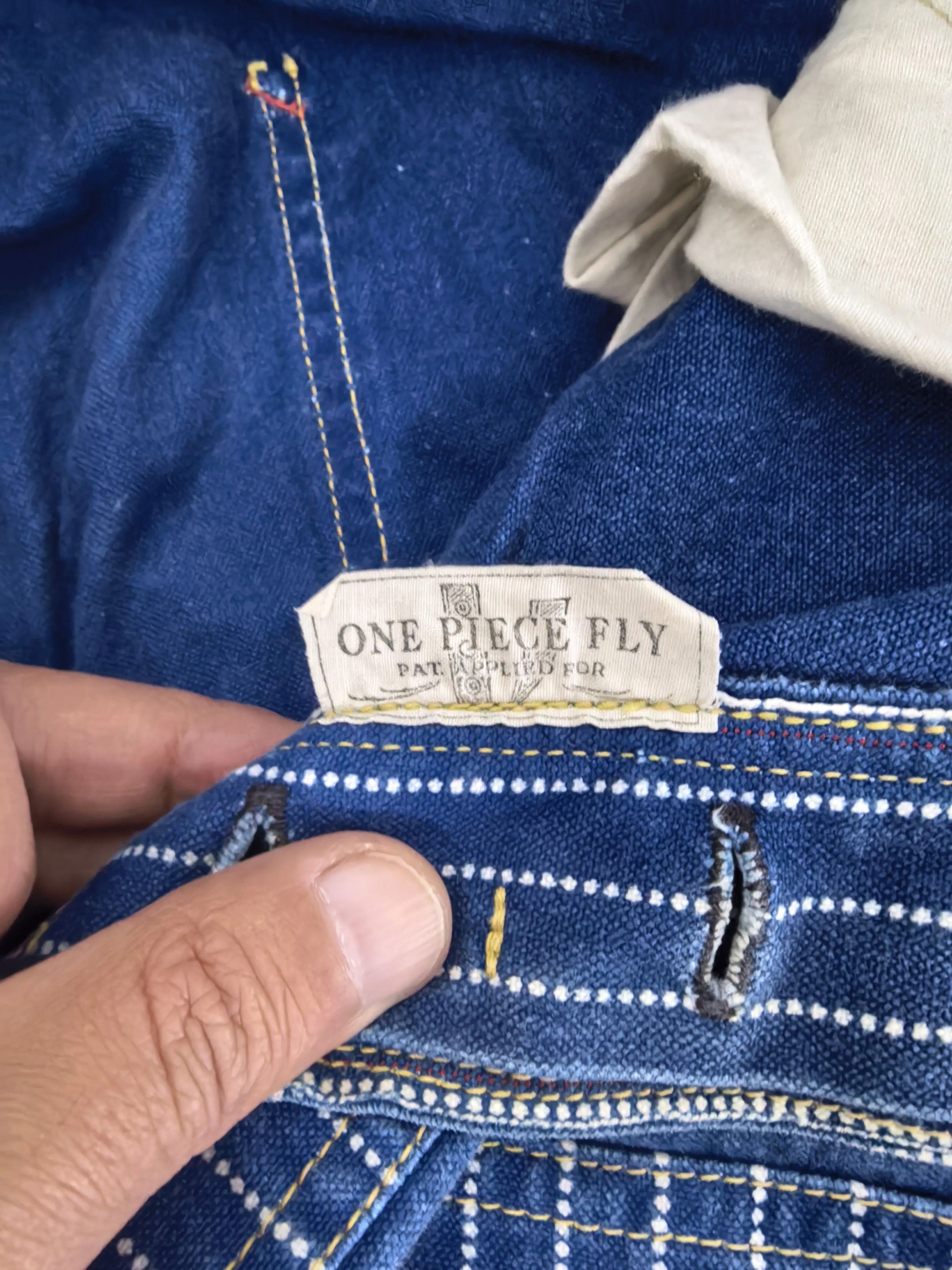 Freewheelers Vintage Freewheelers Powder Dyed Jeans Size US 34 / EU 50 - 6 Thumbnail
