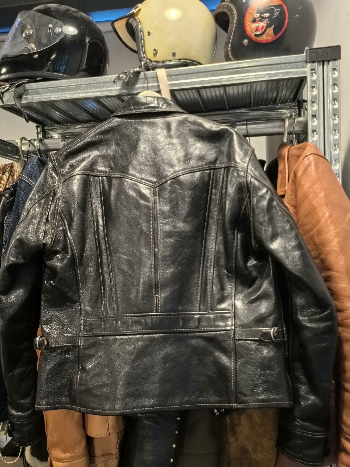 Freewheelers Freewheelers 1930's Caboose Black Leather Jacket Size US XS / EU 42 / 0 - 3 Thumbnail
