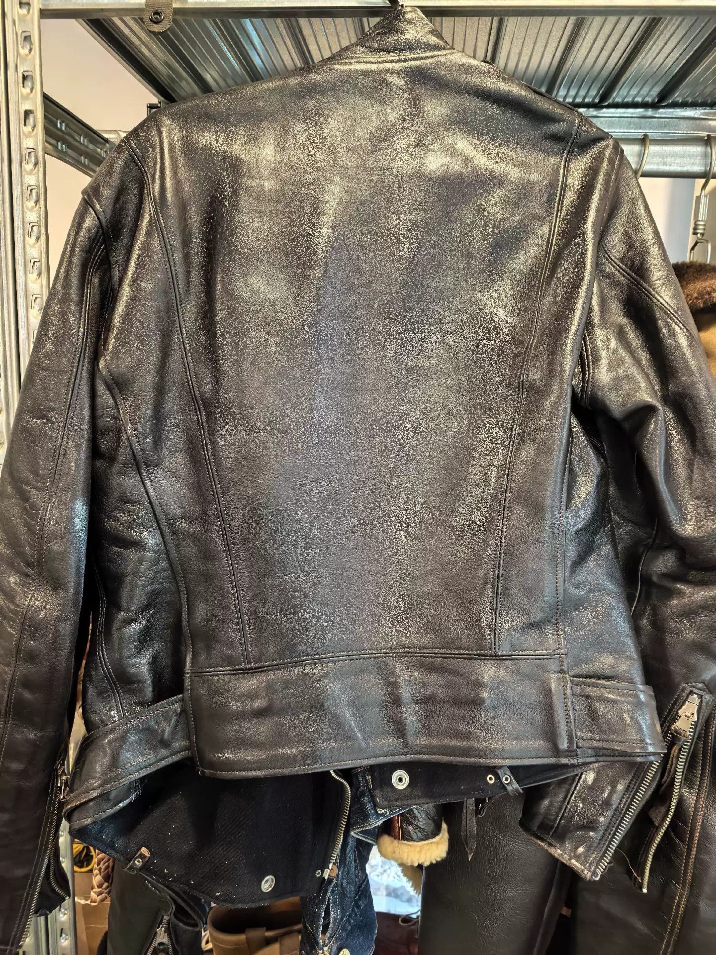 Freewheelers FREEWHEELERS CENTINELA Leather Jacket Size US XXS / EU 40 - 4 Thumbnail