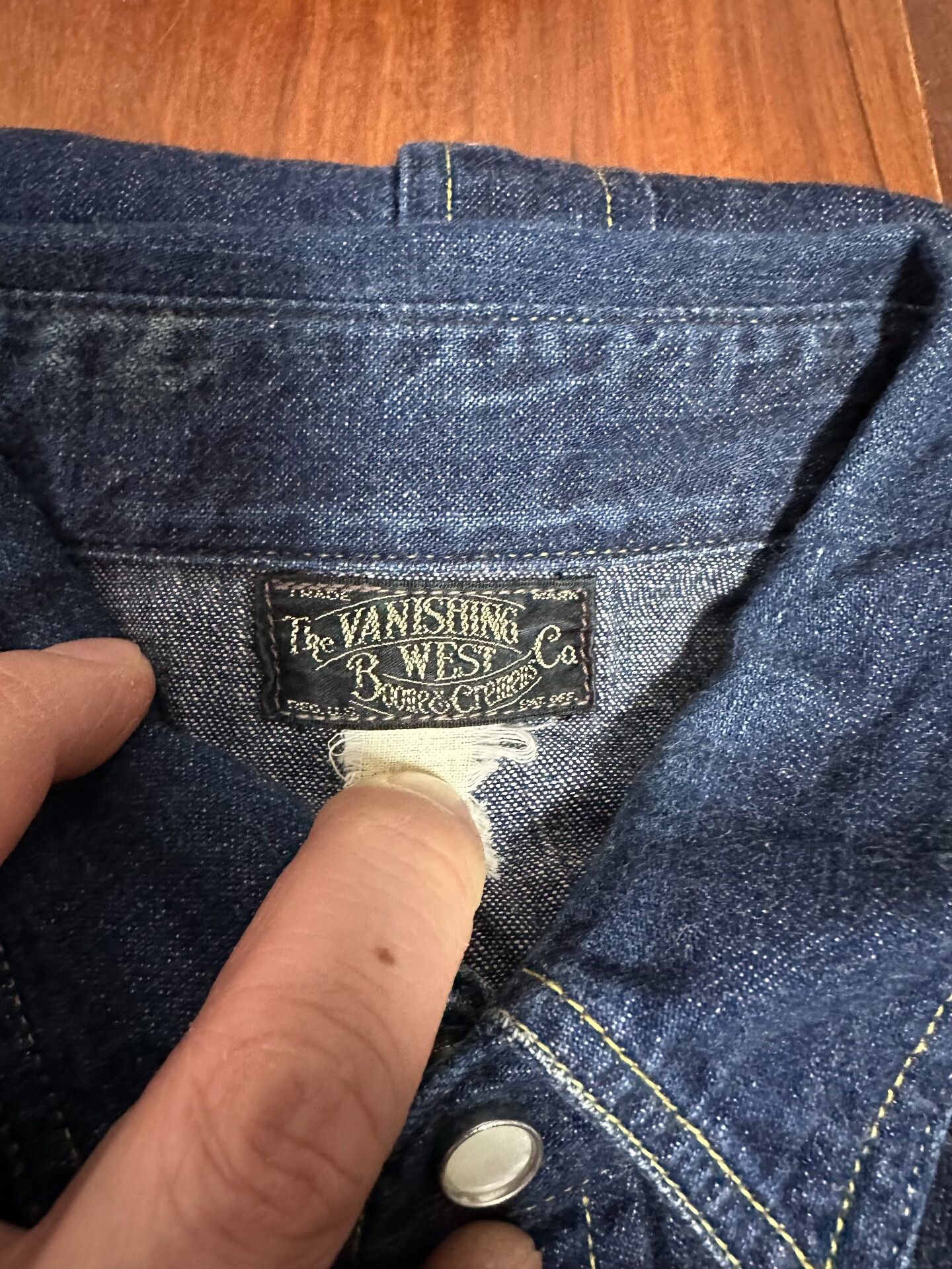 Freewheelers Vintage FREEWHEELERS Denim Shirt Size US M / EU 48-50 / 2 - 4 Thumbnail