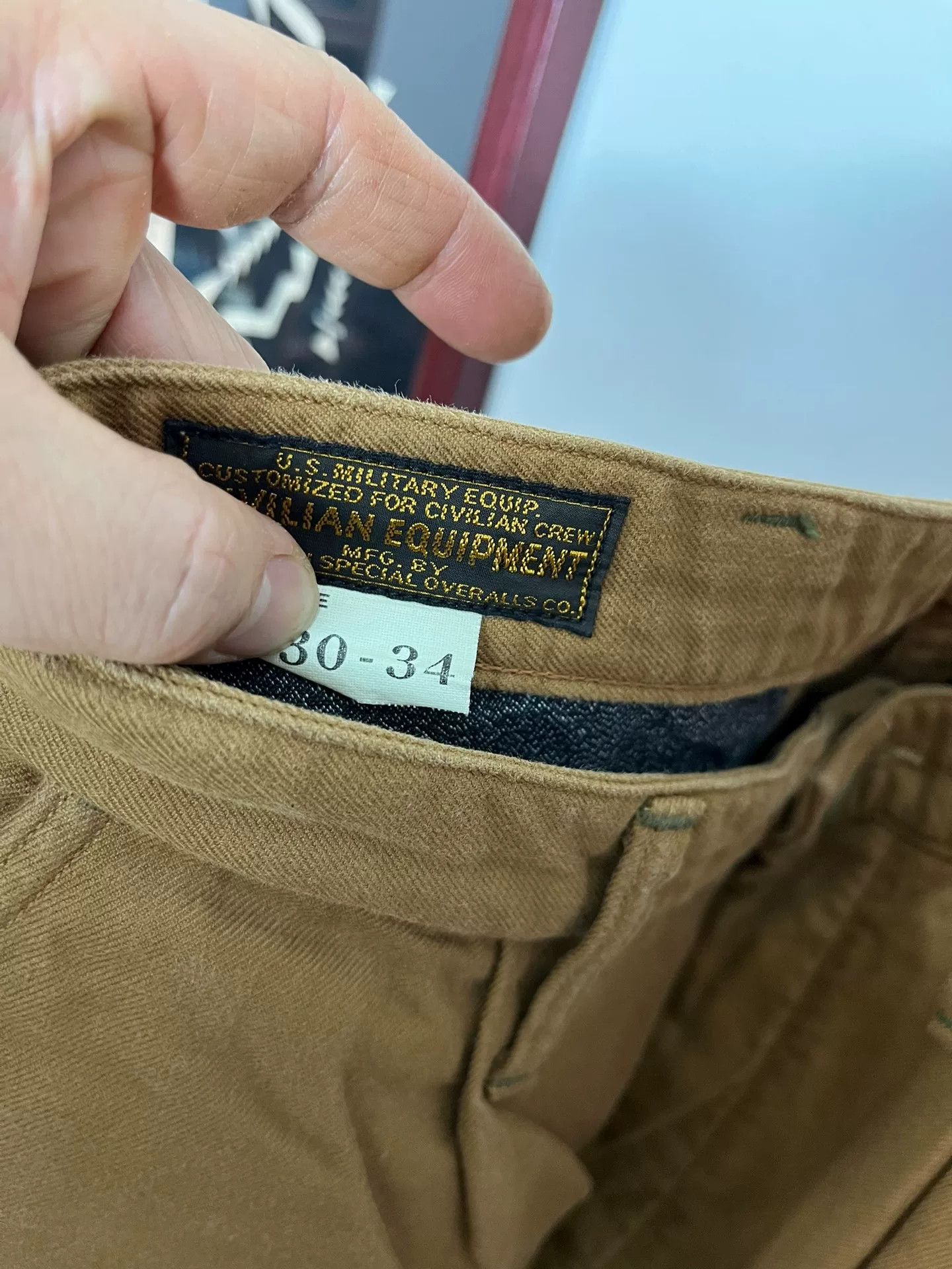 Freewheelers Freewheelers Brown Cargo Pants 30*34 Size US 30 / EU 46 - 4 Thumbnail