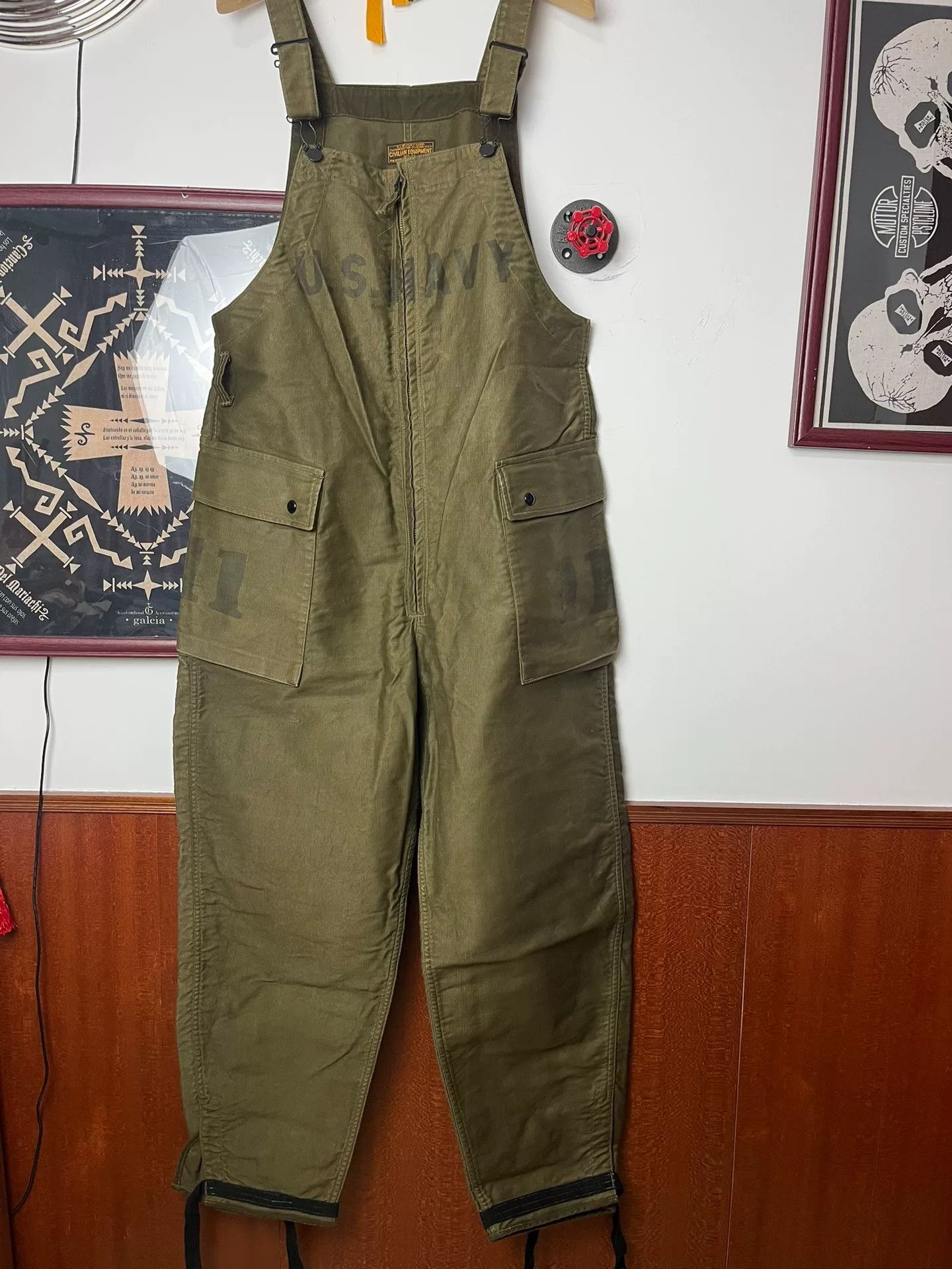Freewheelers FREEWHEELERS Military Style Overalls Size US 30 / EU 46 - 2 Thumbnail