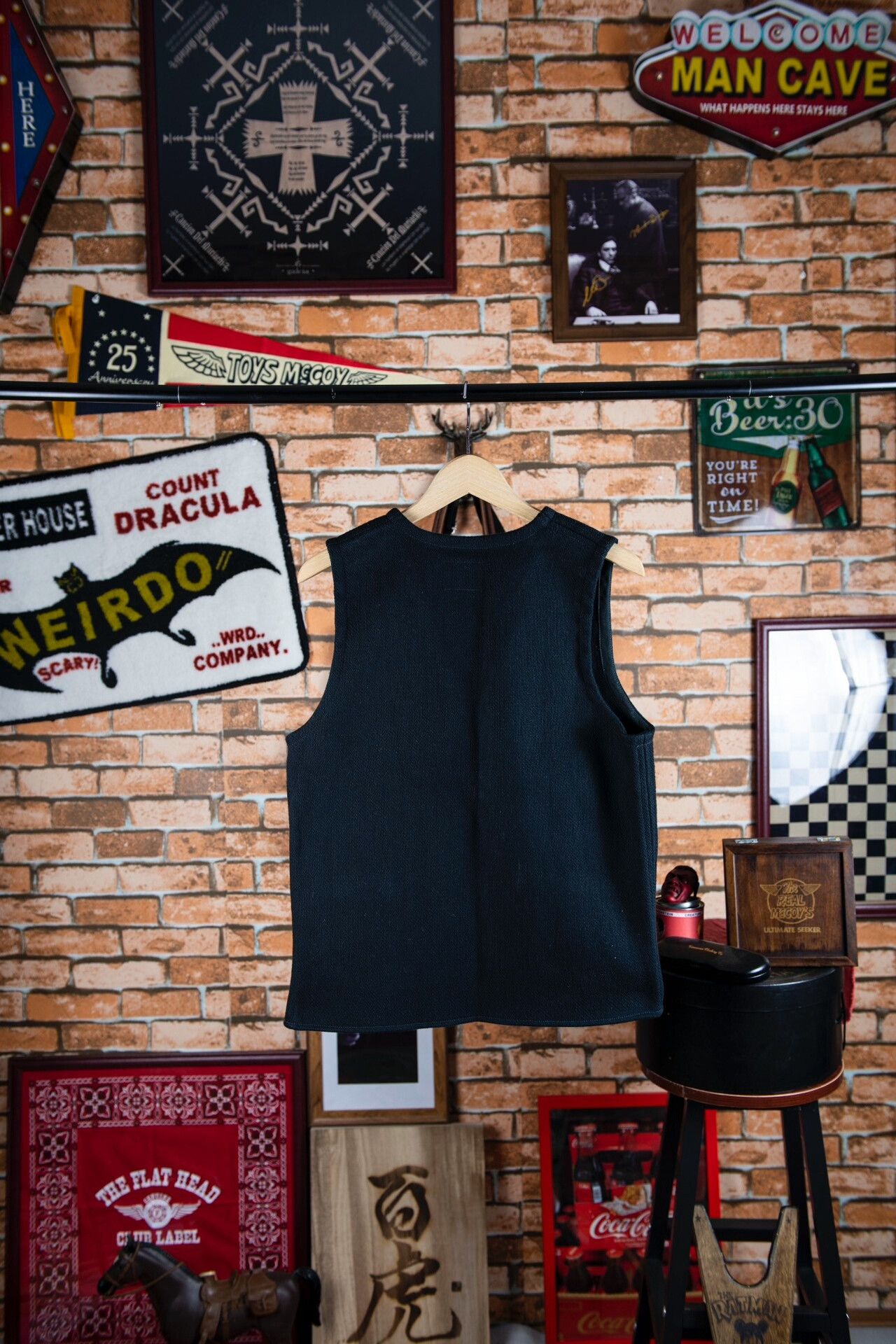 Japanese Brand Cootie Heavy Duty Vest in Black Size US M / EU 48-50 / 2 - 2 Thumbnail