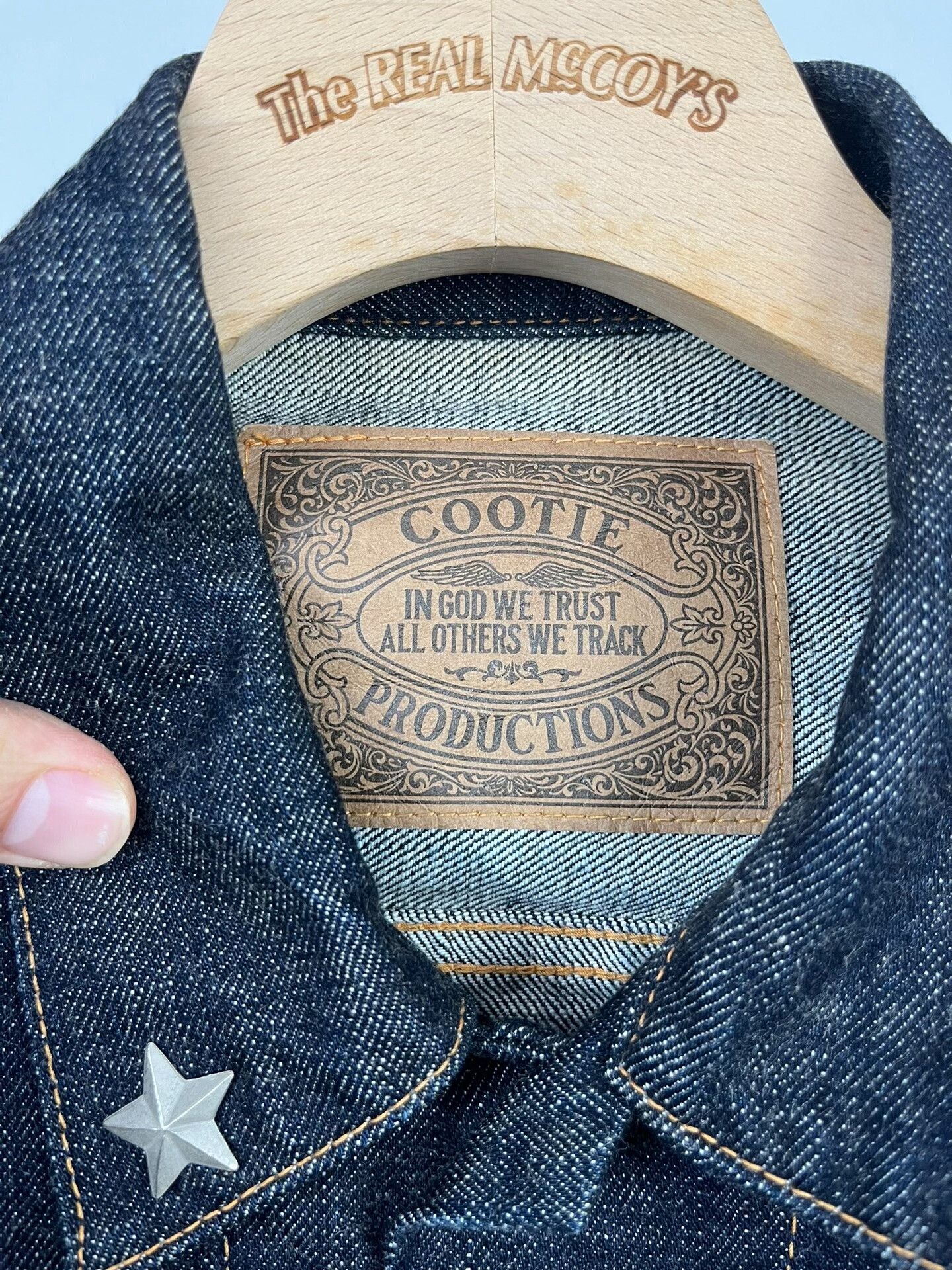 Japanese Brand Cootie Motorcycle Vest with Patch Details Size US M / EU 48-50 / 2 - 4 Thumbnail