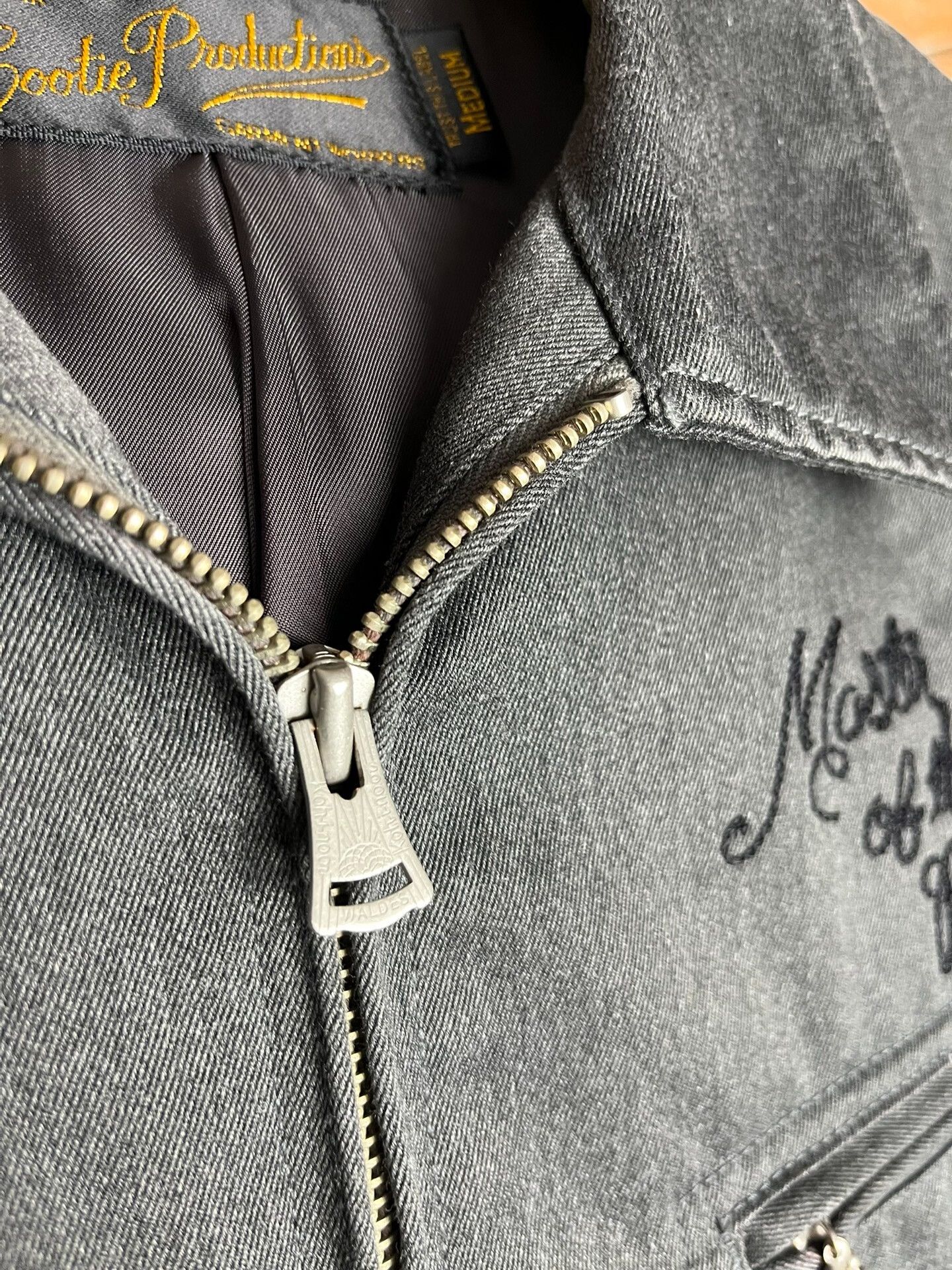 Japanese Brand Cootie Gray Motorcycle Jacket M Size Size US M / EU 48-50 / 2 - 7 Thumbnail
