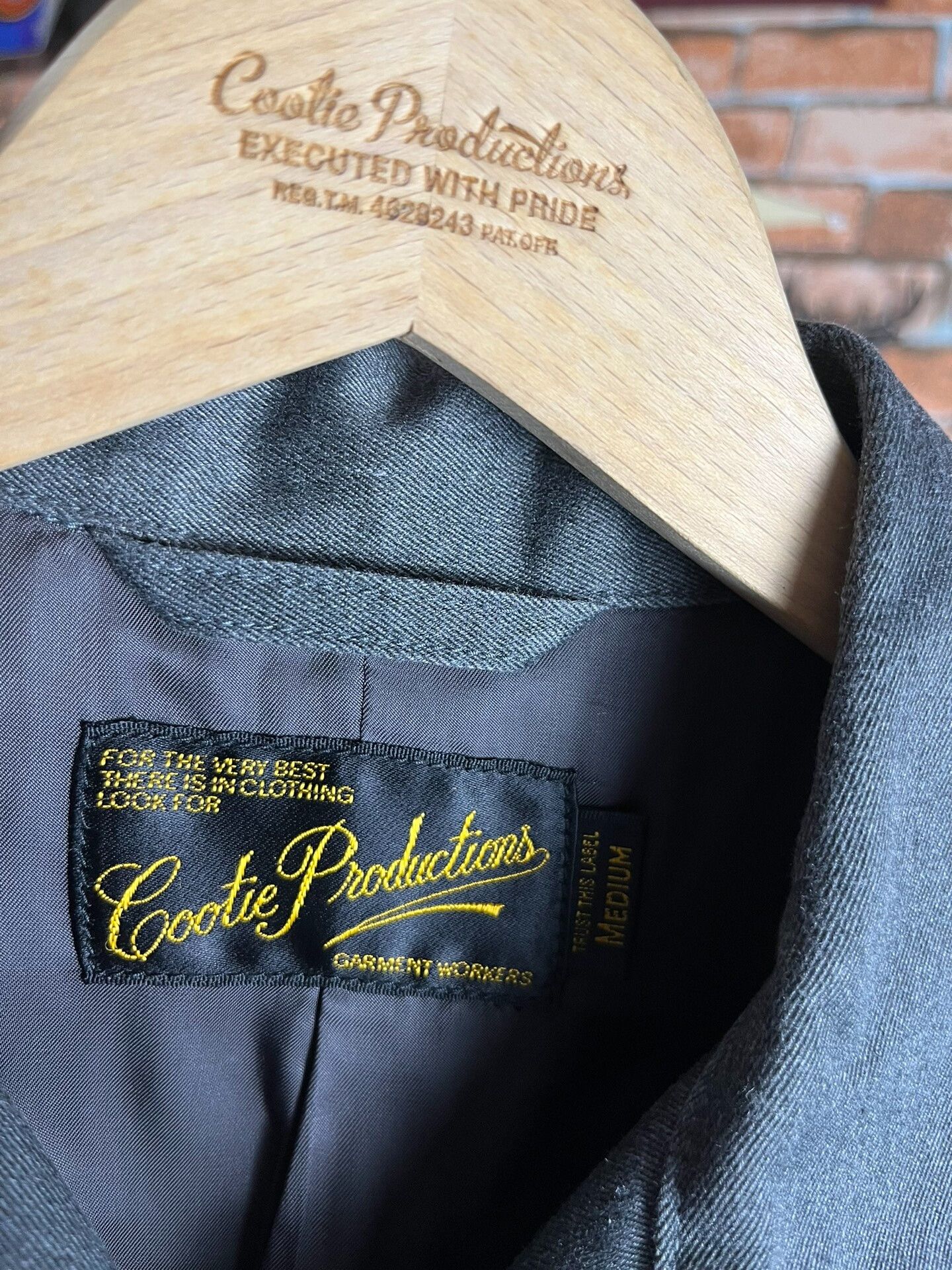 Japanese Brand Cootie Gray Motorcycle Jacket M Size Size US M / EU 48-50 / 2 - 4 Thumbnail