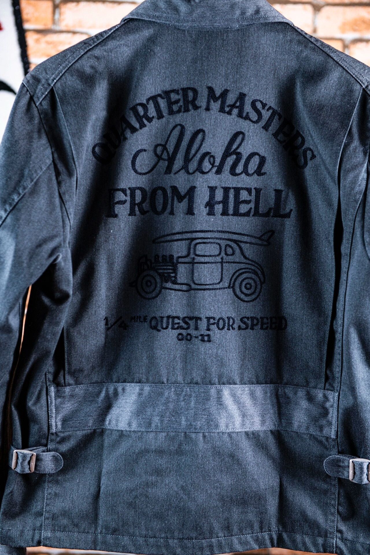 Japanese Brand Cootie Gray Motorcycle Jacket M Size Size US M / EU 48-50 / 2 - 3 Thumbnail