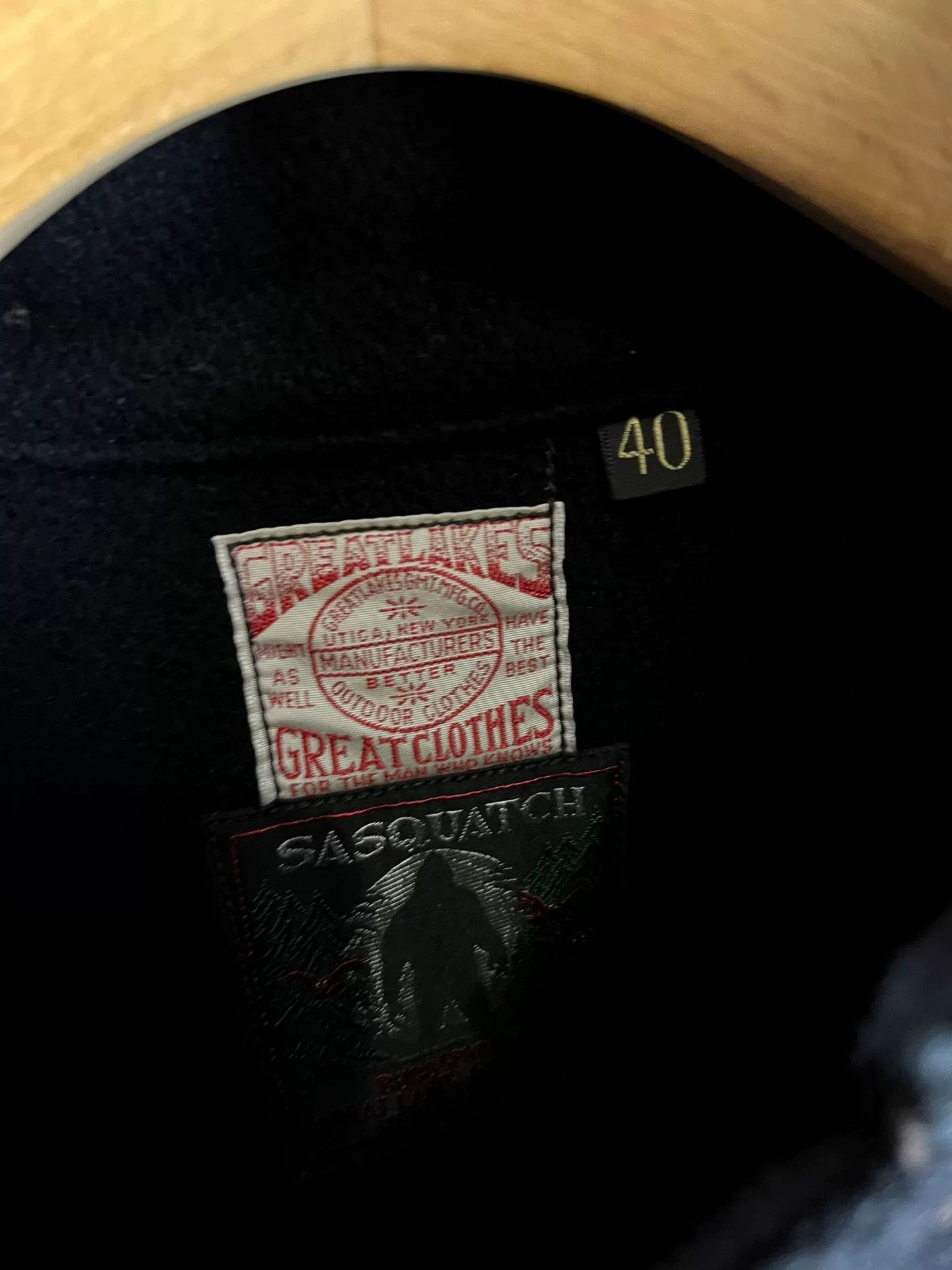 Freewheelers Freewheelers Wool Hunting Coat Black Size US XXS / EU 40 - 3 Thumbnail
