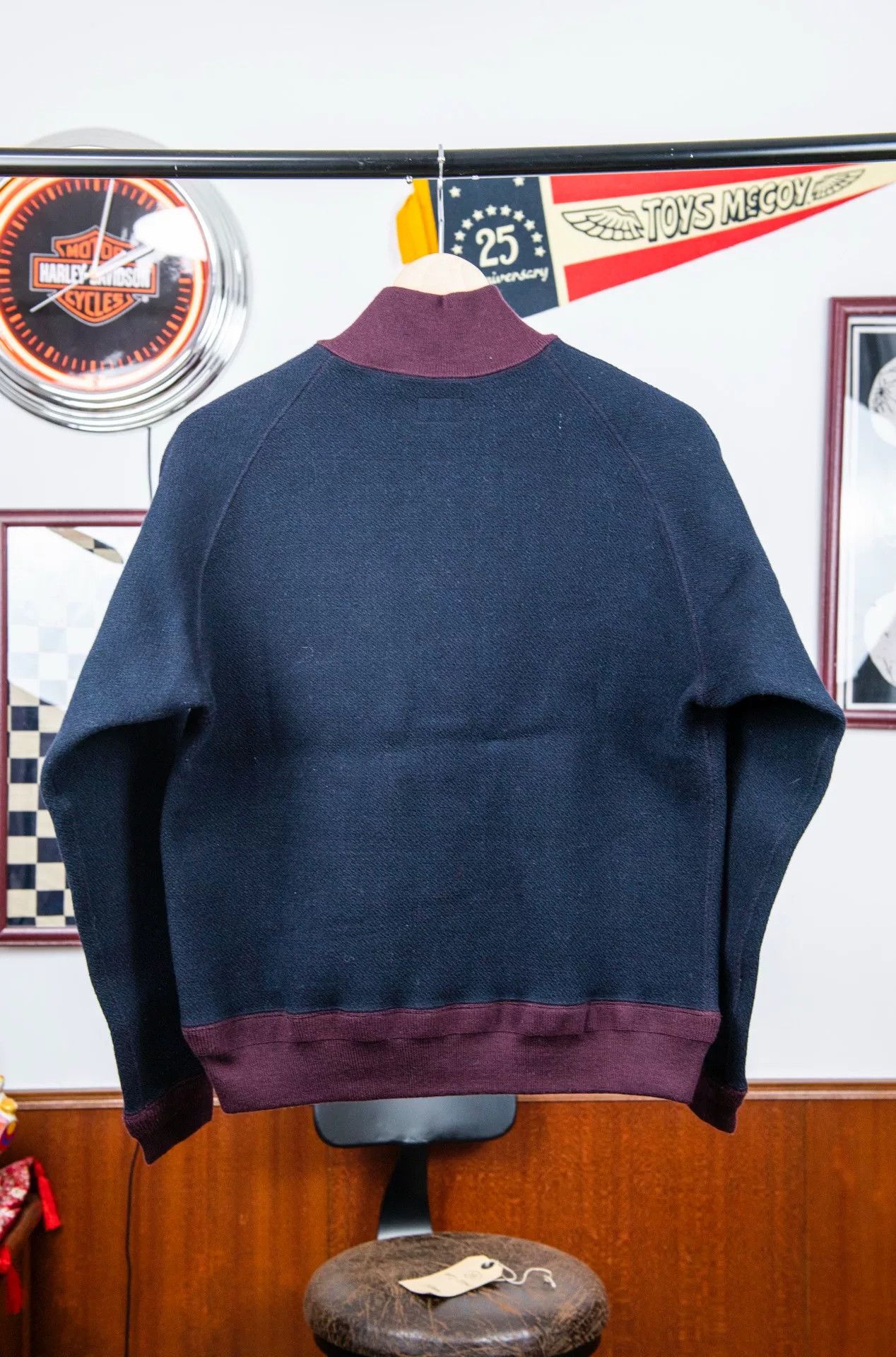 BLACK SIGN Black Wool A-1 Jacket for Sale Size US M / EU 48-50 / 2 - 2 Thumbnail