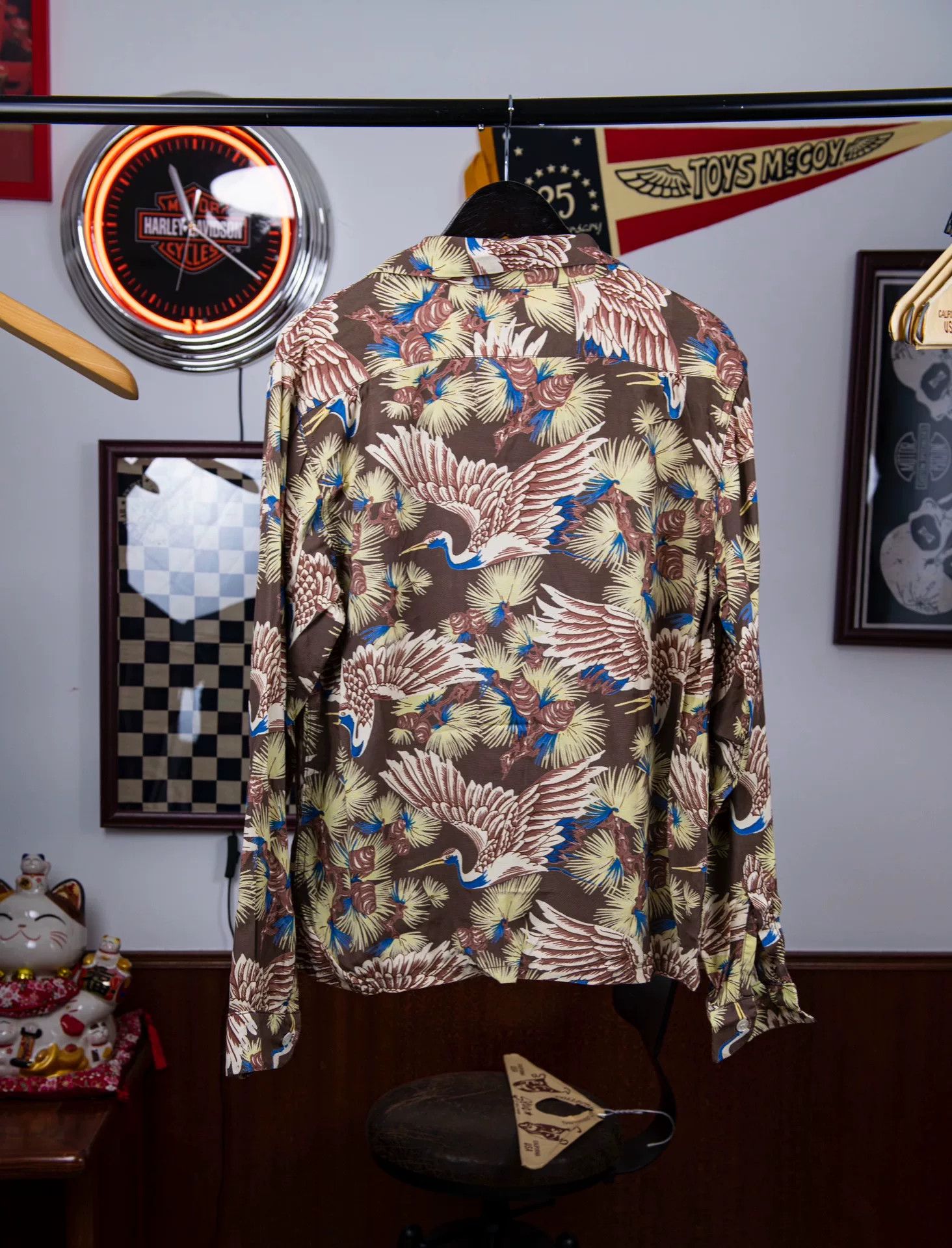 Butcher Products Butcher Products Long Sleeve Printed Shirt Size US XS / EU 42 / 0 - 2 Thumbnail