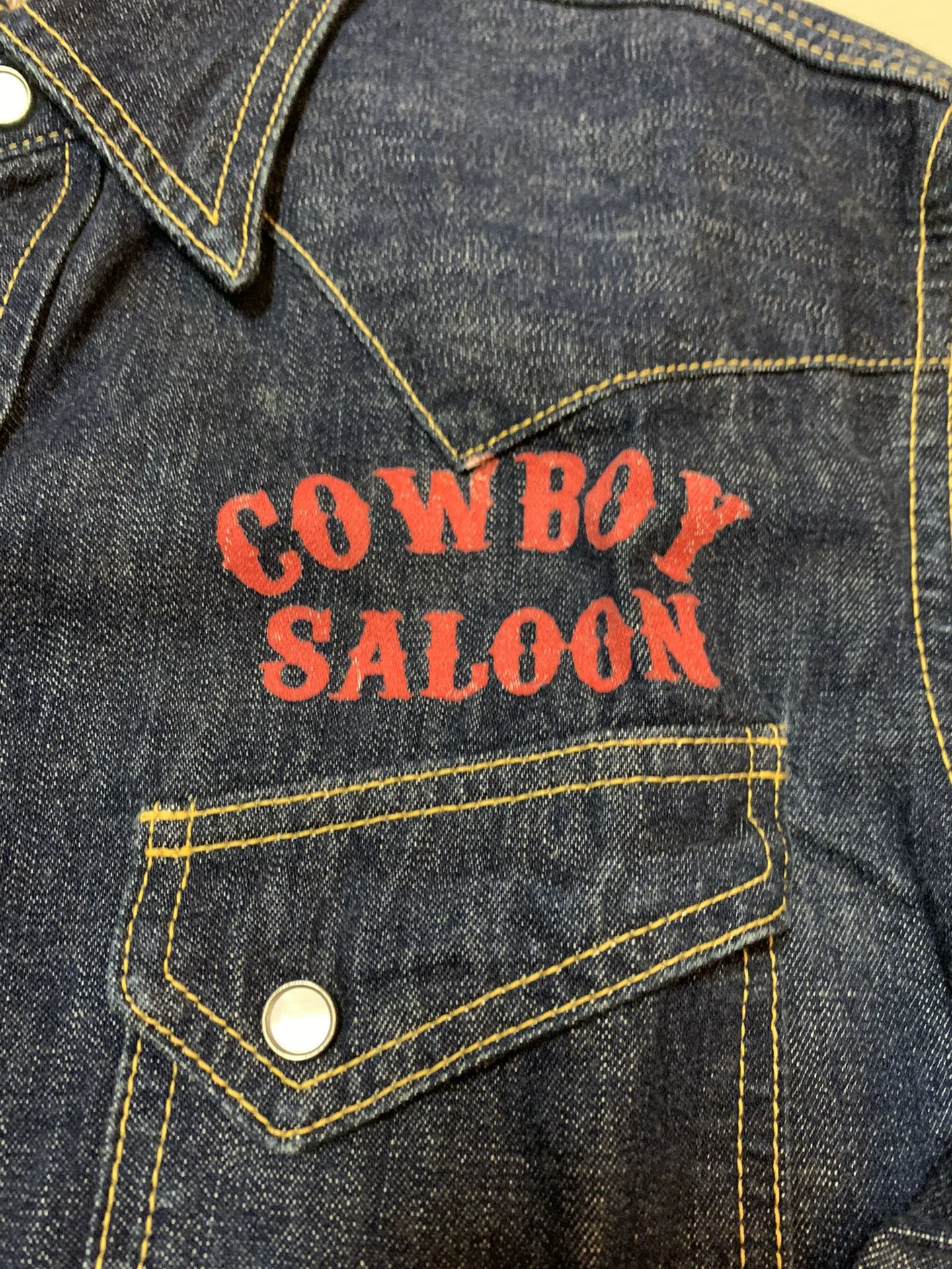 The Flat Head The Flat Head Denim Western Shirt Size US M / EU 48-50 / 2 - 3 Thumbnail