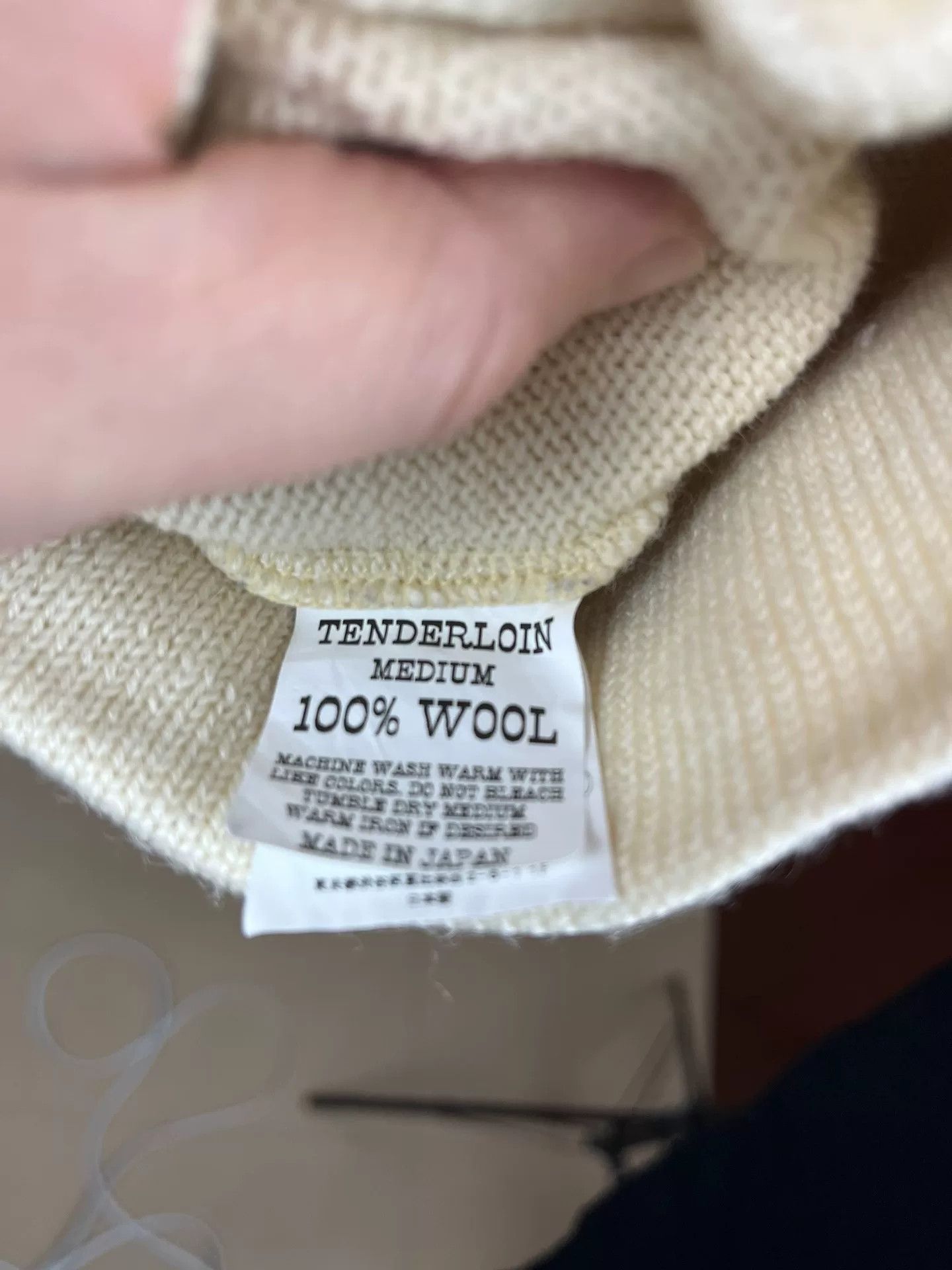 Tenderloin Stylish Zip Sweater with Contrast Sleeves Size US M / EU 48-50 / 2 - 2 Thumbnail