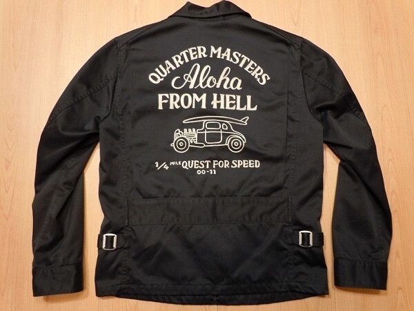 Japanese Brand Classic Black Embroidered Cootie Jacket Size US M / EU 48-50 / 2 - 3 Thumbnail