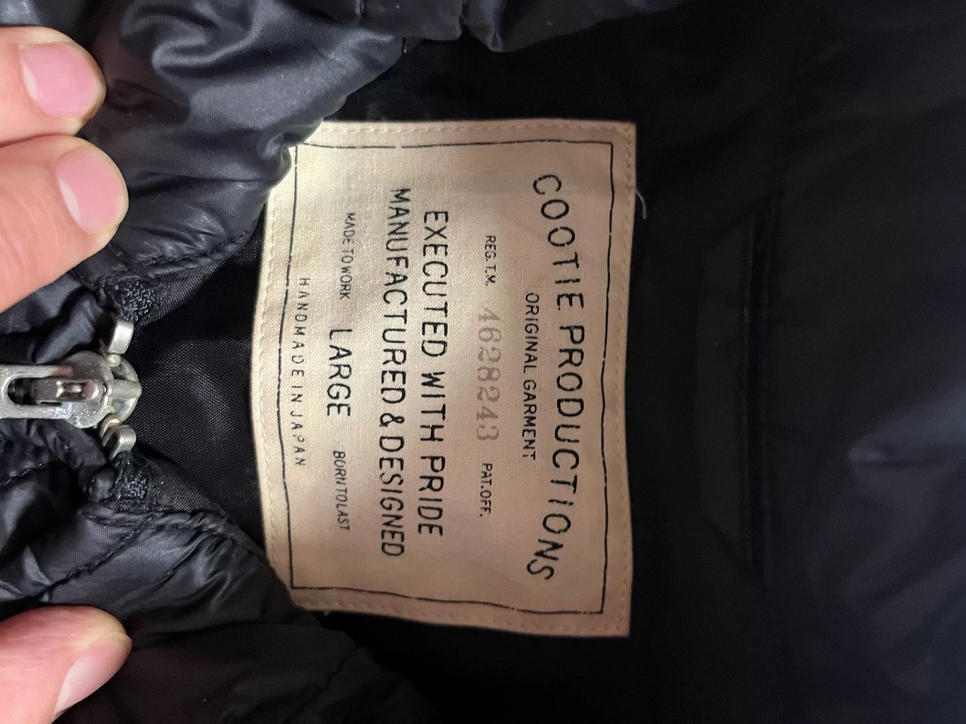Japanese Brand Cootie Quilted Cotton Jacket Size US L / EU 52-54 / 3 - 3 Thumbnail