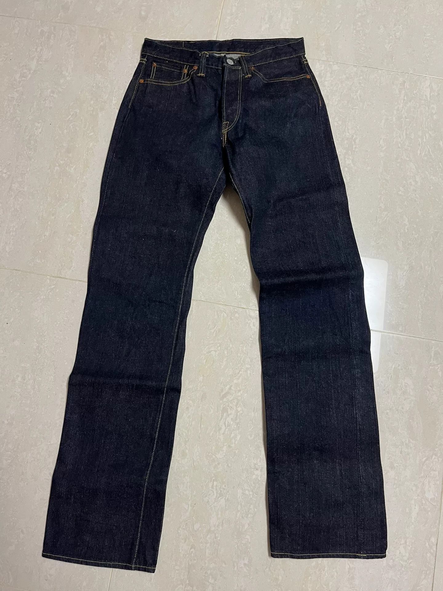 RMC Jeans Flat Head RJB D001 Denim Jeans Size US 30 / EU 46 - 2 Thumbnail